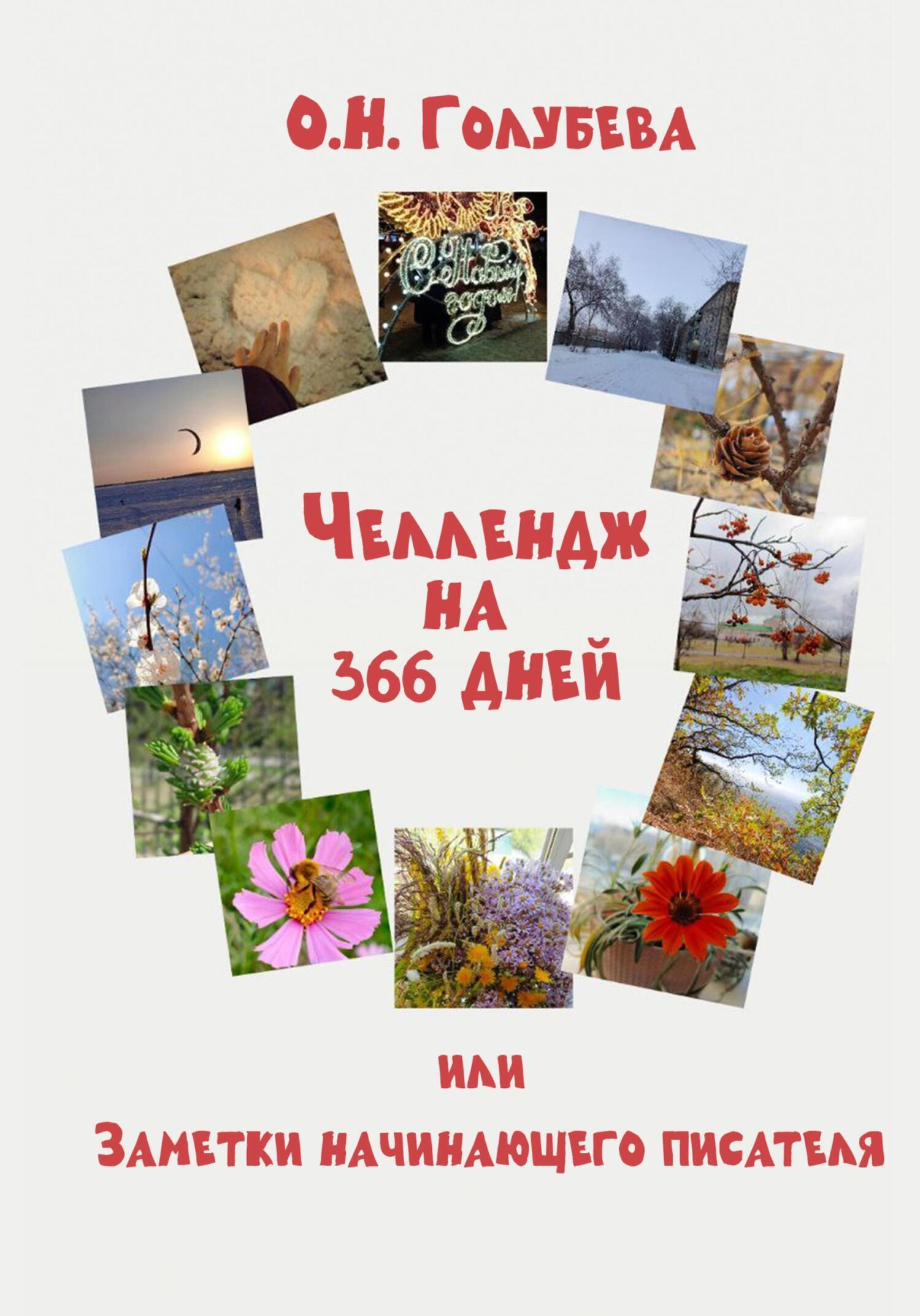 Обложка книги «Челлендж на 366 дней, или Заметки начинающего писателя»