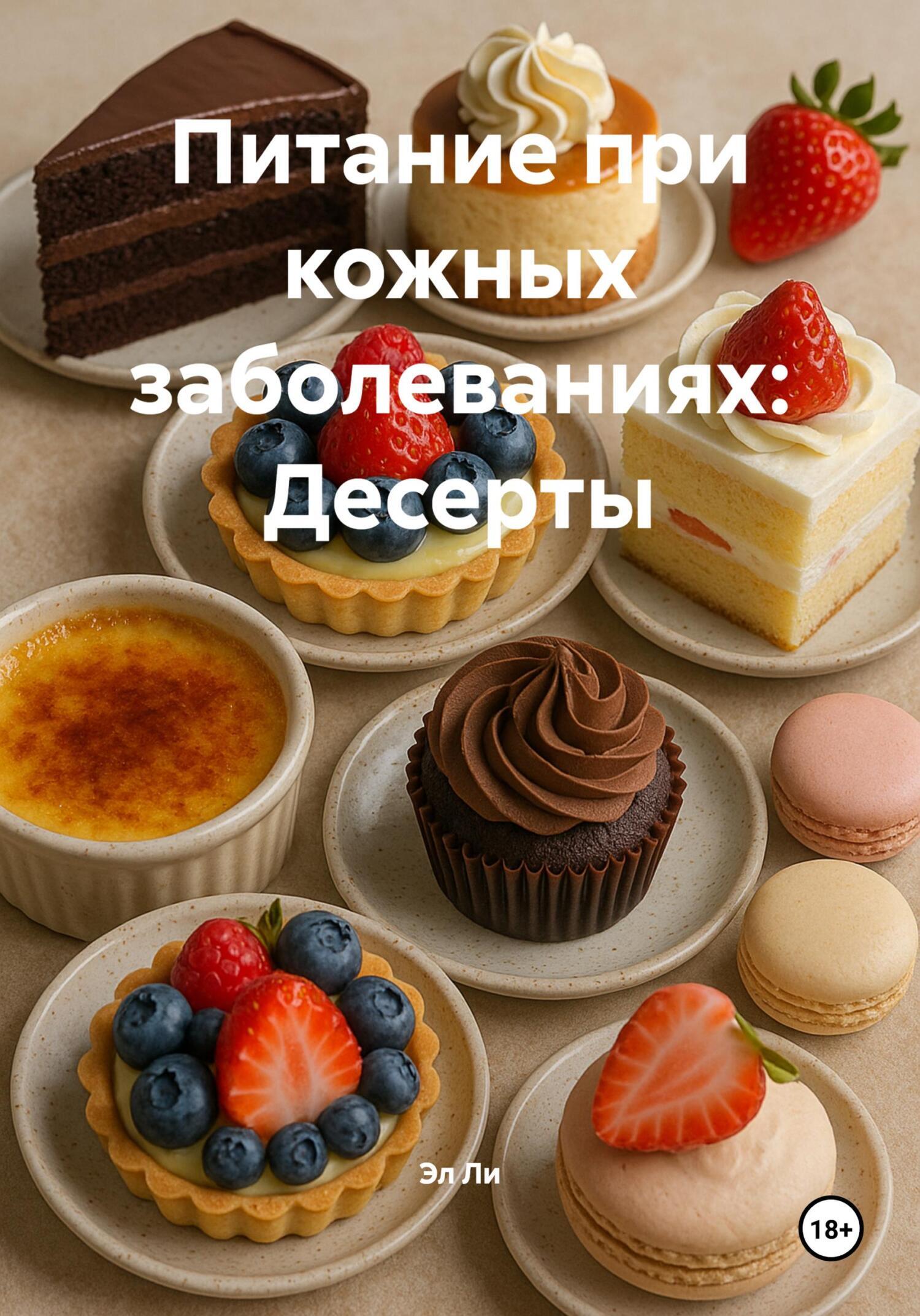 Обложка книги «Питание при кожных заболеваниях: Десерты»