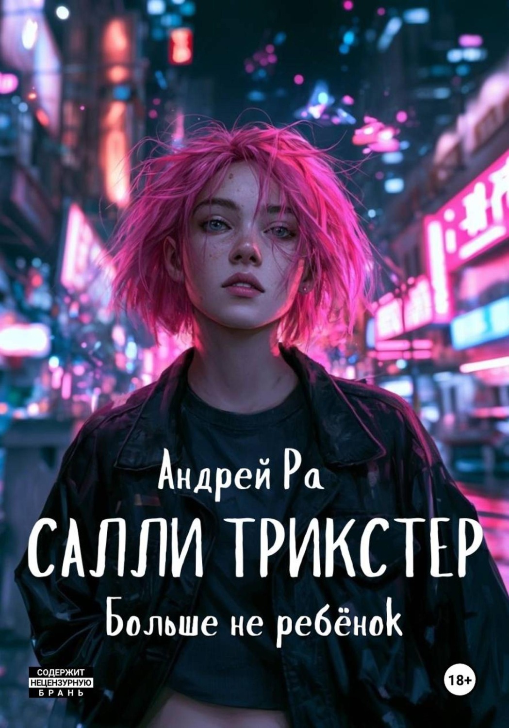 Обложка книги «Салли Трикстер: Больше не ребёнок»