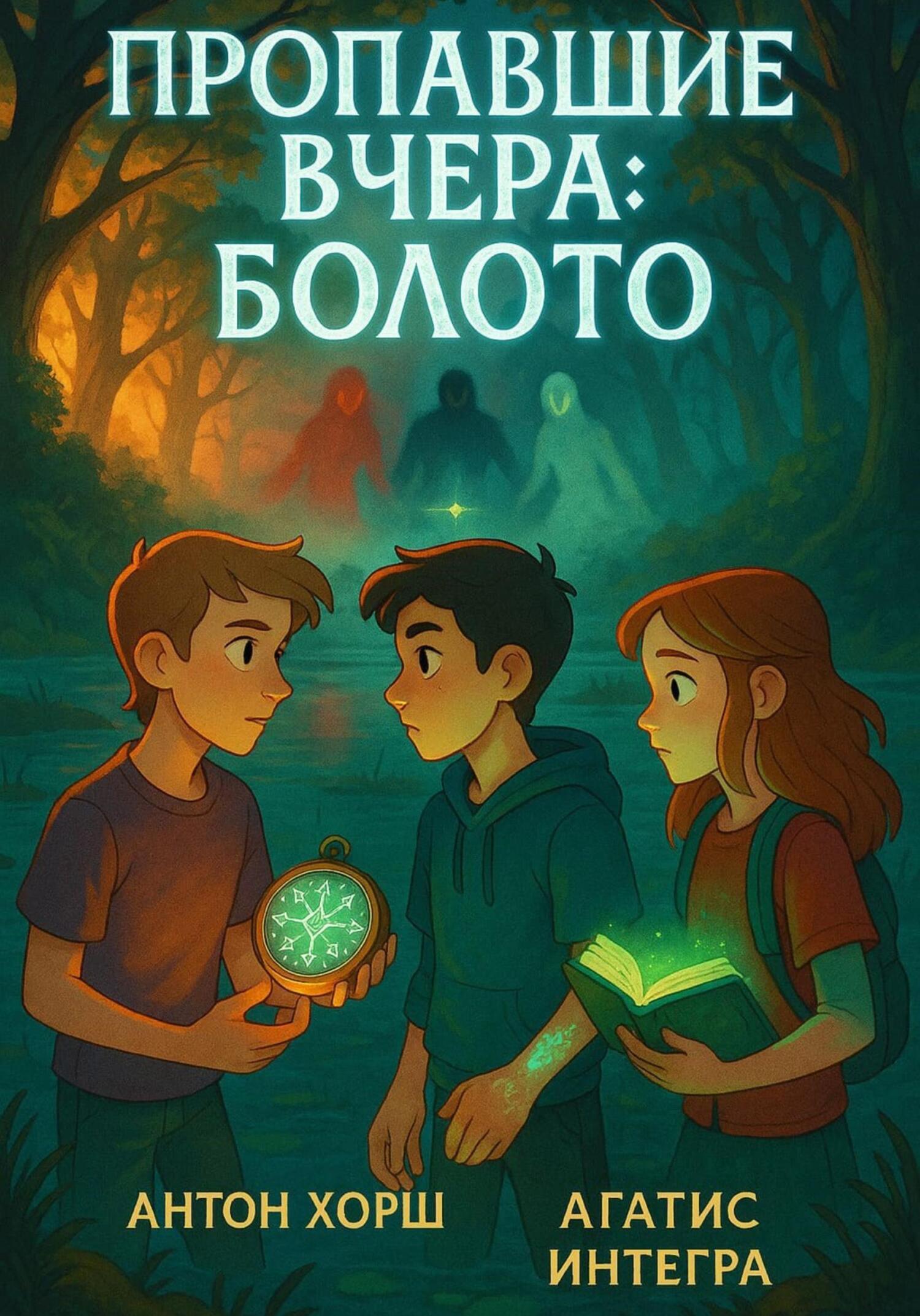 Обложка книги «Пропавшие вчера: болото»