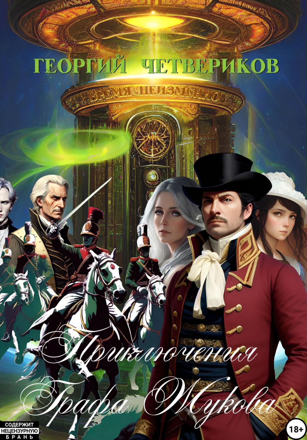 Обложка книги «Приключения графа Жукова»