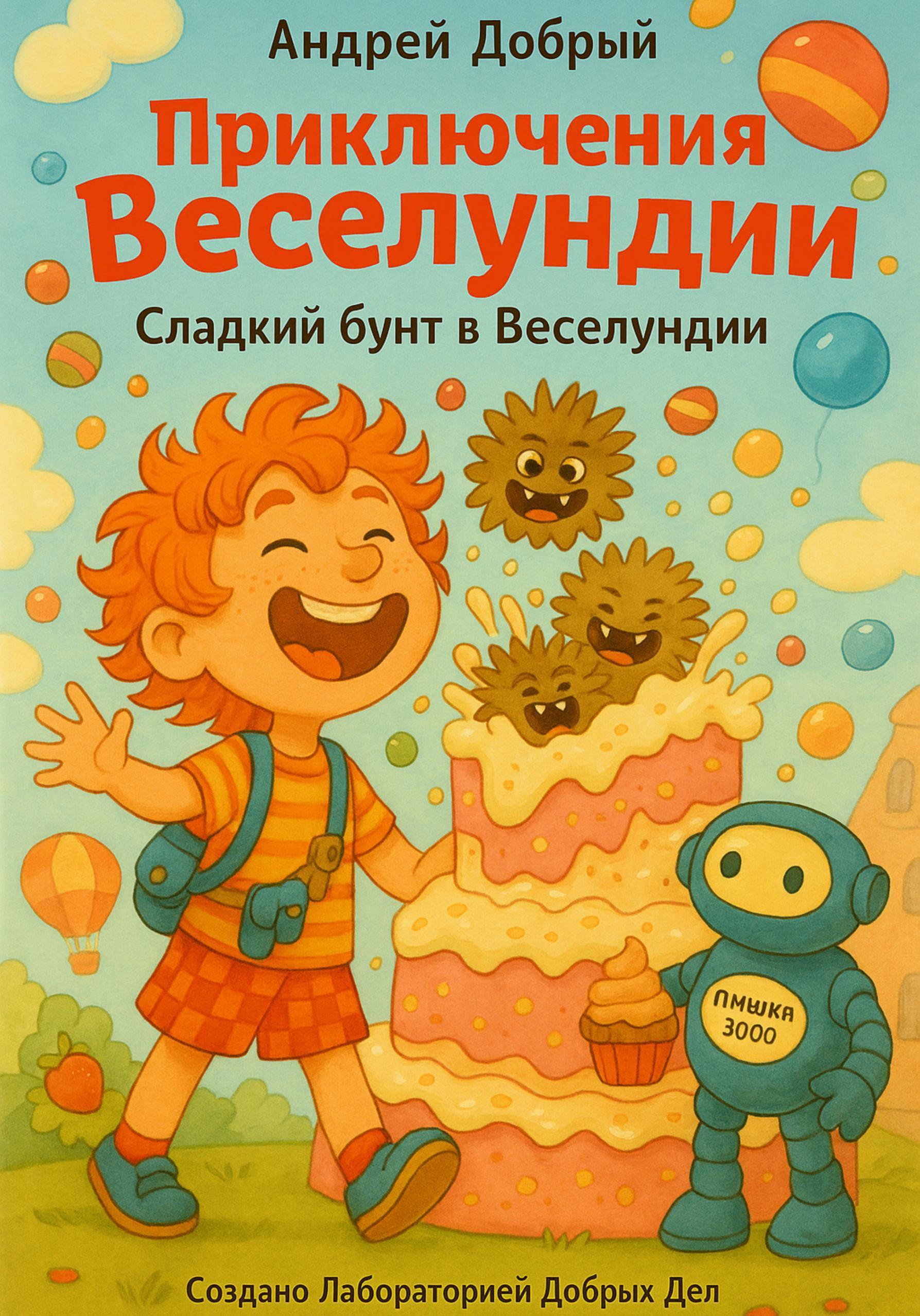 Обложка книги «Сладкий бунт в Веселундии»