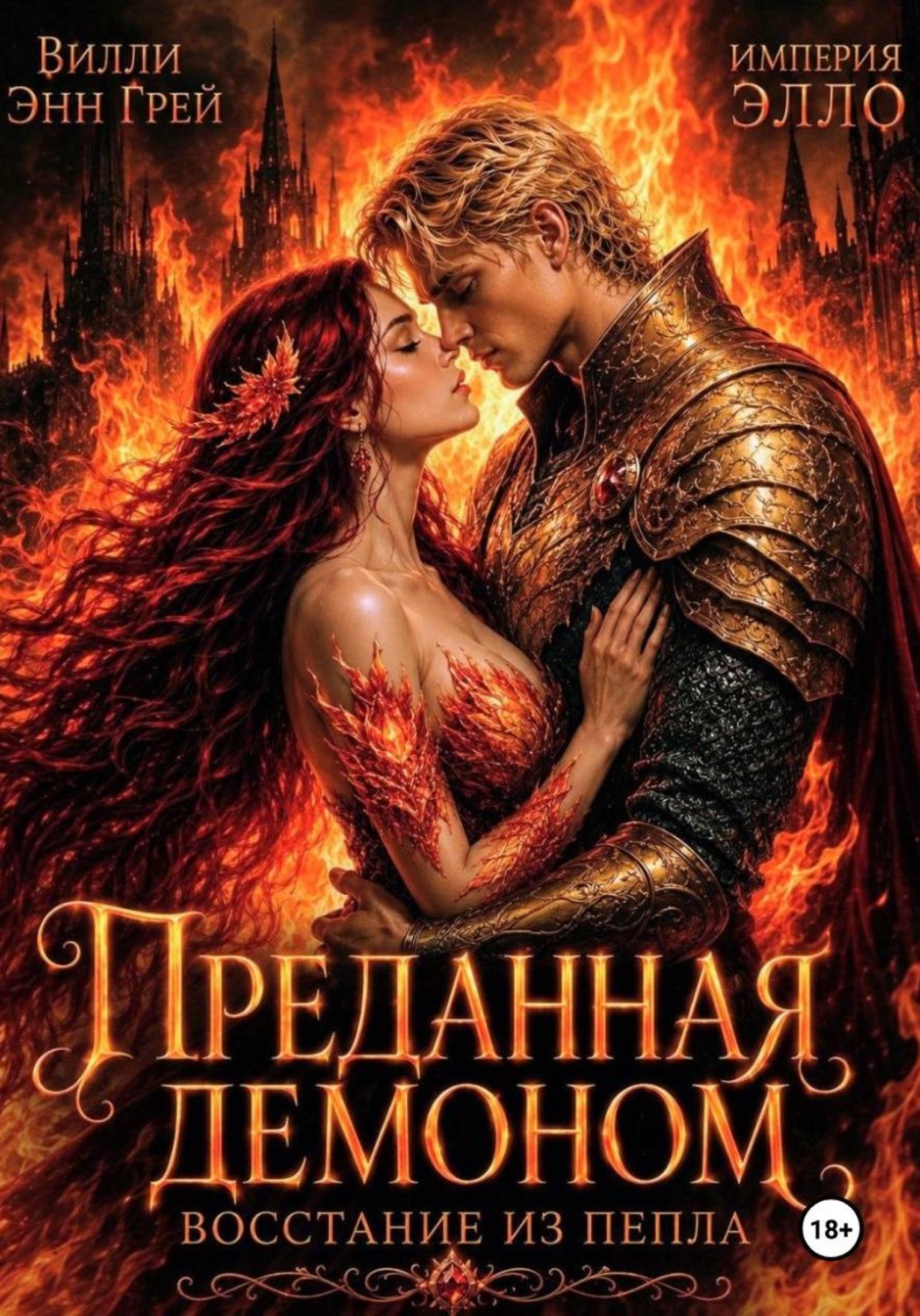 Обложка книги «Преданная демоном. Восстание из пепла»