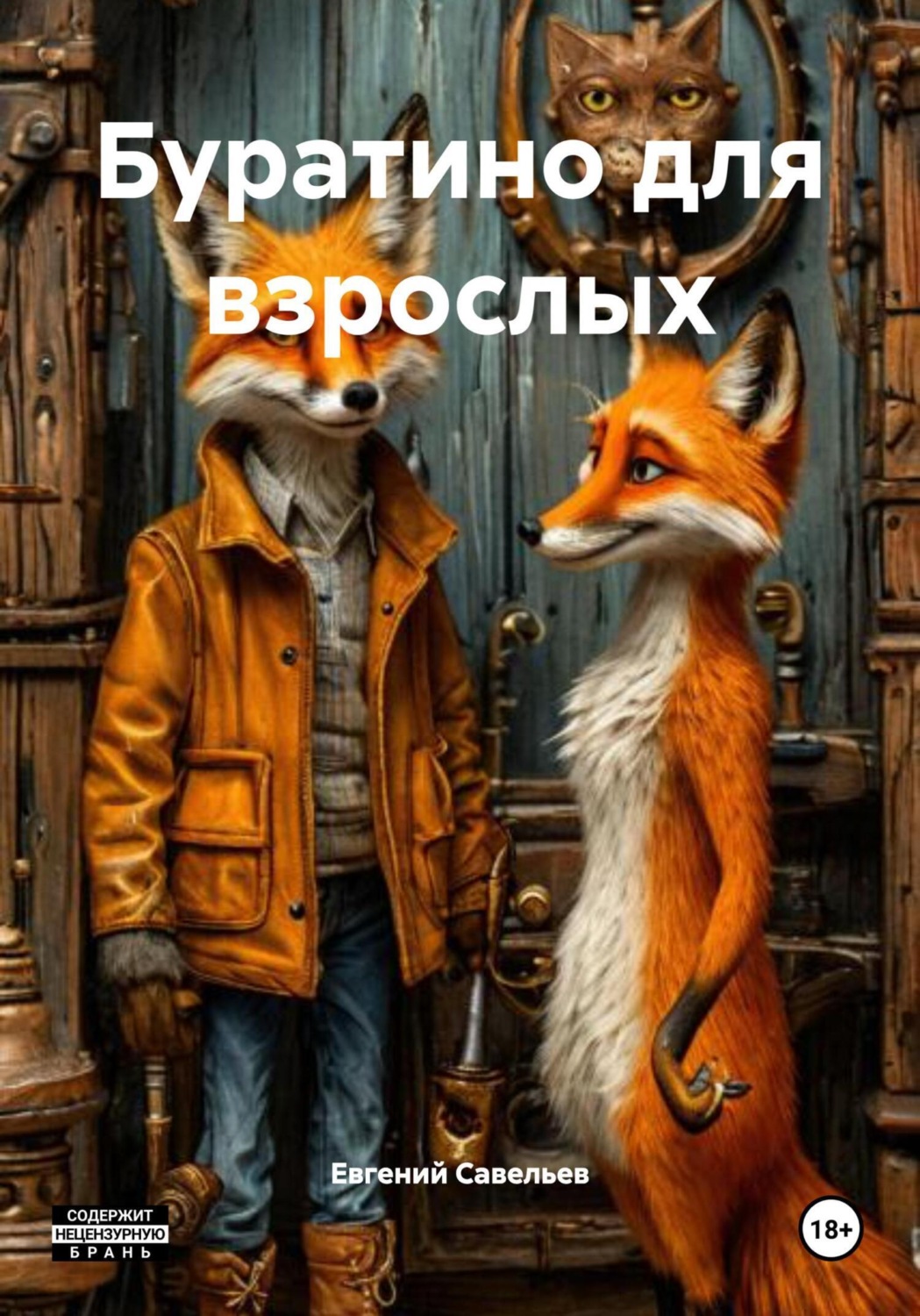 Обложка книги «Буратино для взрослых»