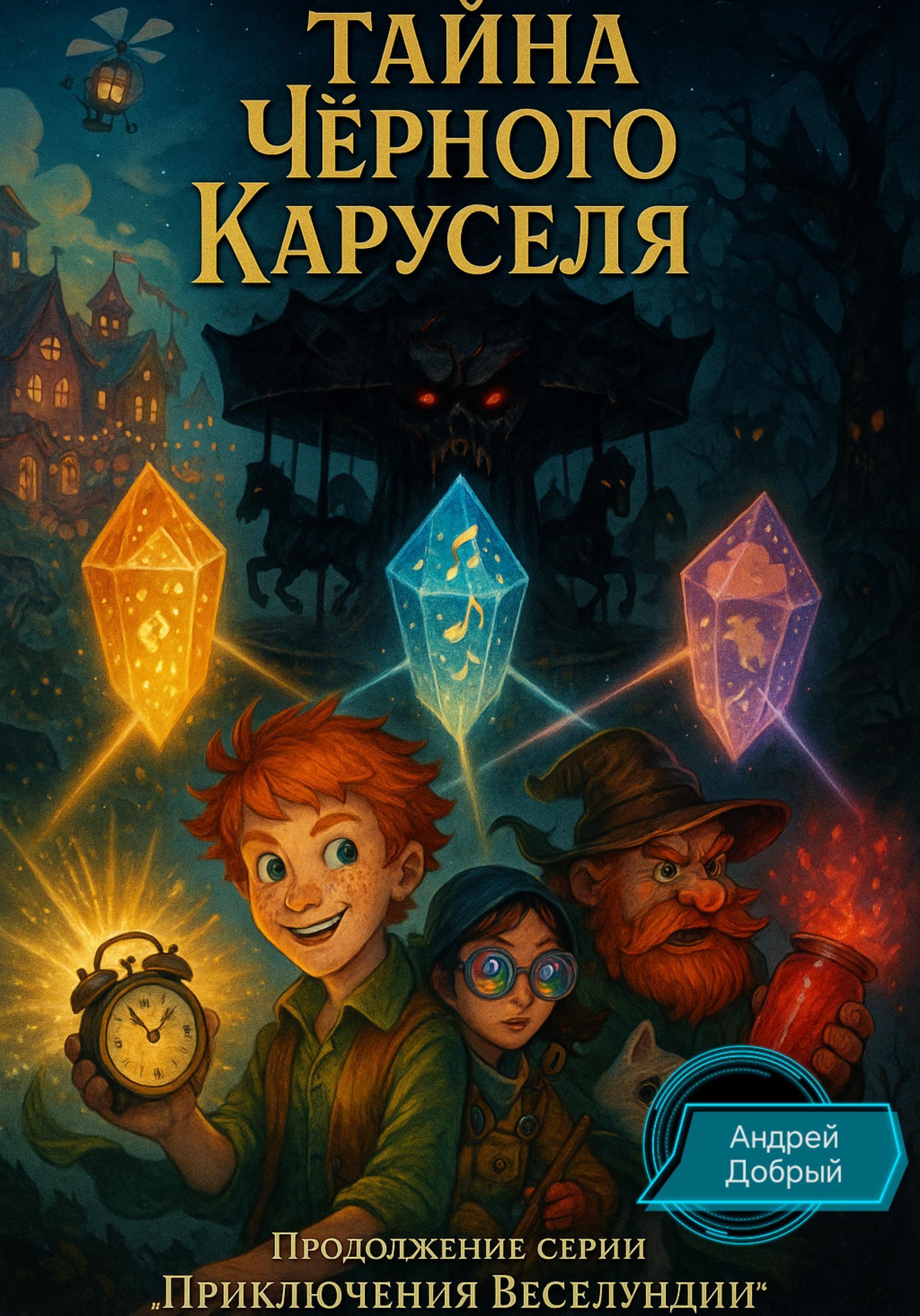 Обложка книги «Тайна Чёрного Каруселя»