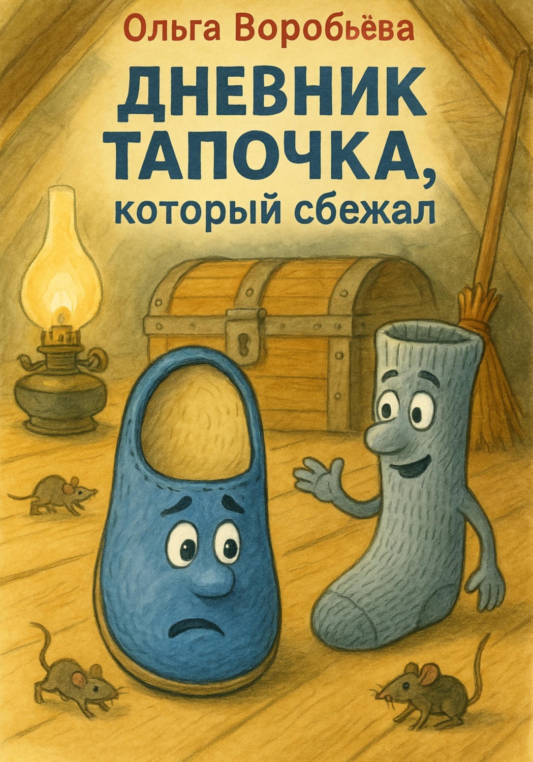 Обложка книги «Дневник тапочка, который сбежал»