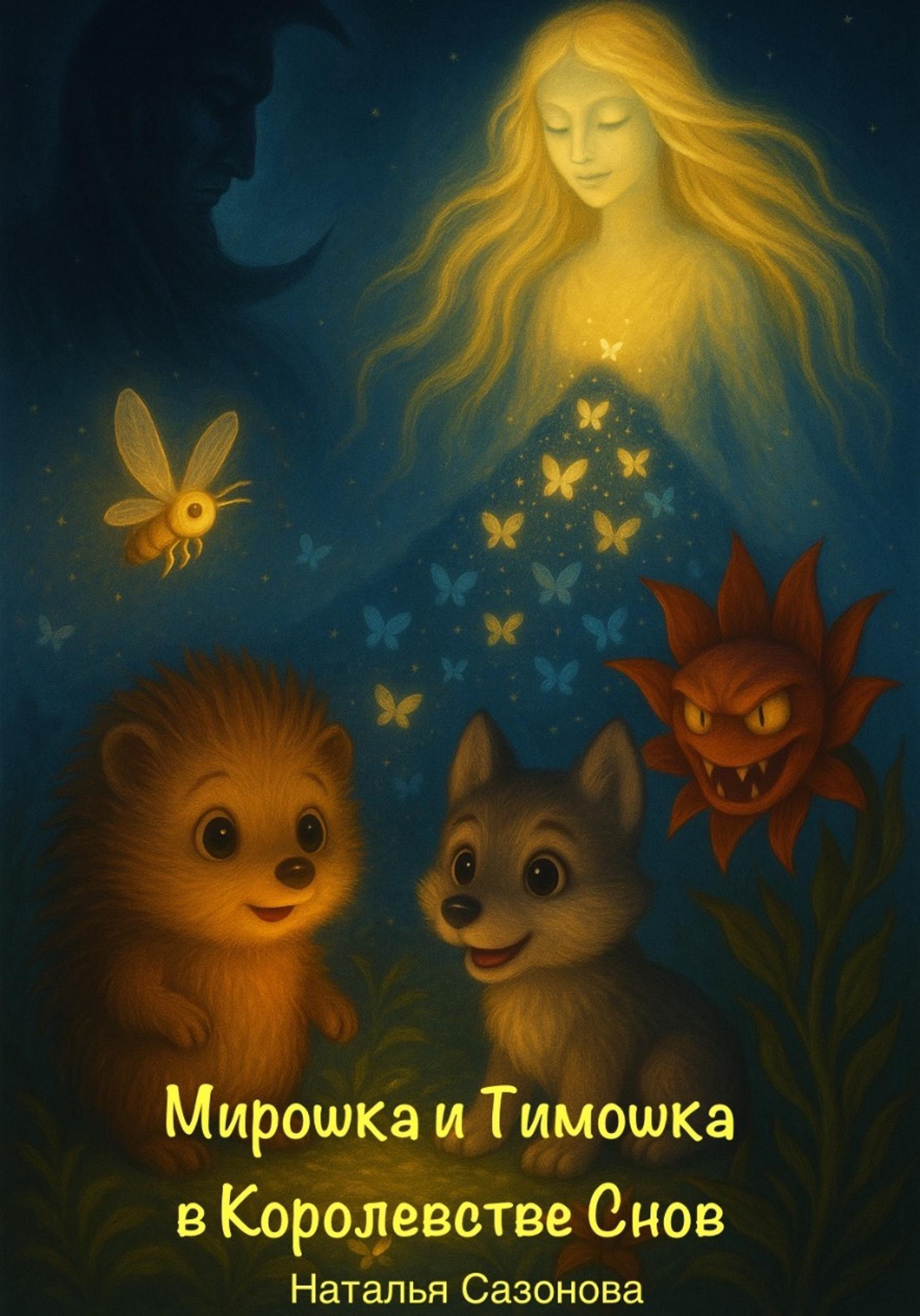 Обложка книги «Мирошка и Тимошка в Королевстве Снов»