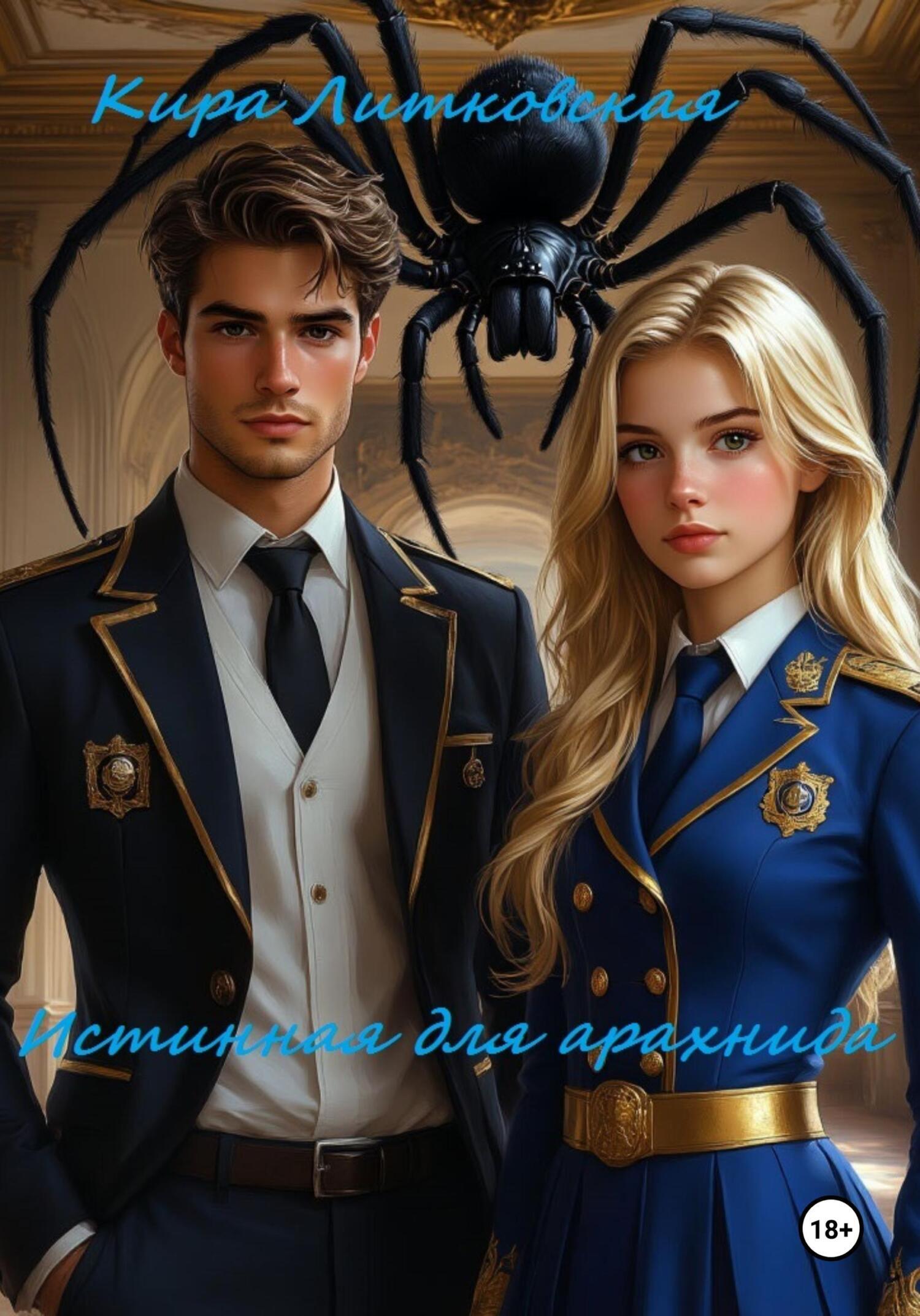 Обложка книги «Истинная для принца Арахнида»