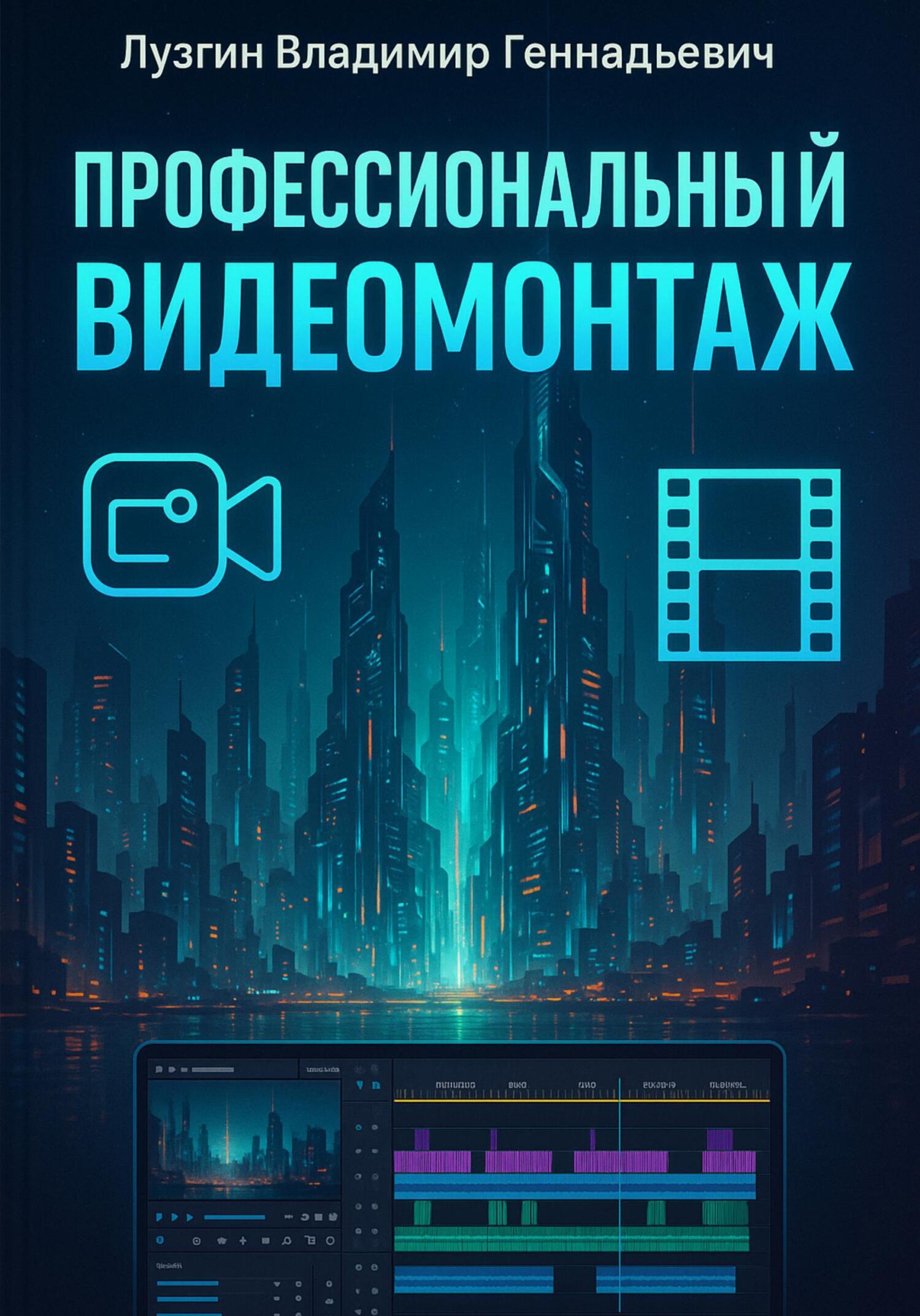Обложка книги «Профессиональный видеомонтаж»