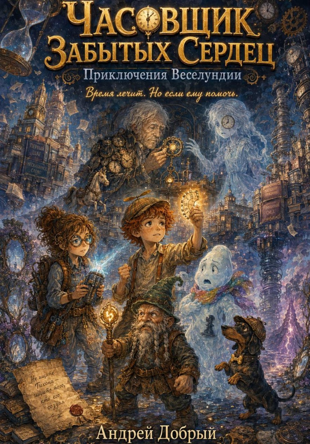 Обложка книги «Часовщик забытых сердец»