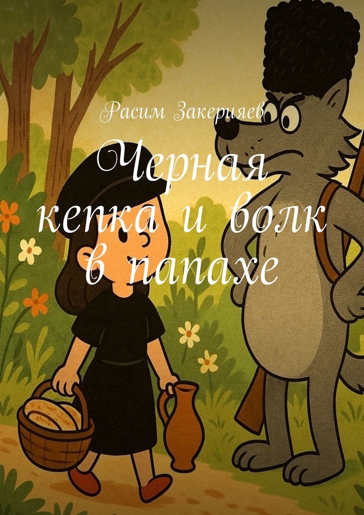 Обложка книги «Черная кепка и волк в папахе»