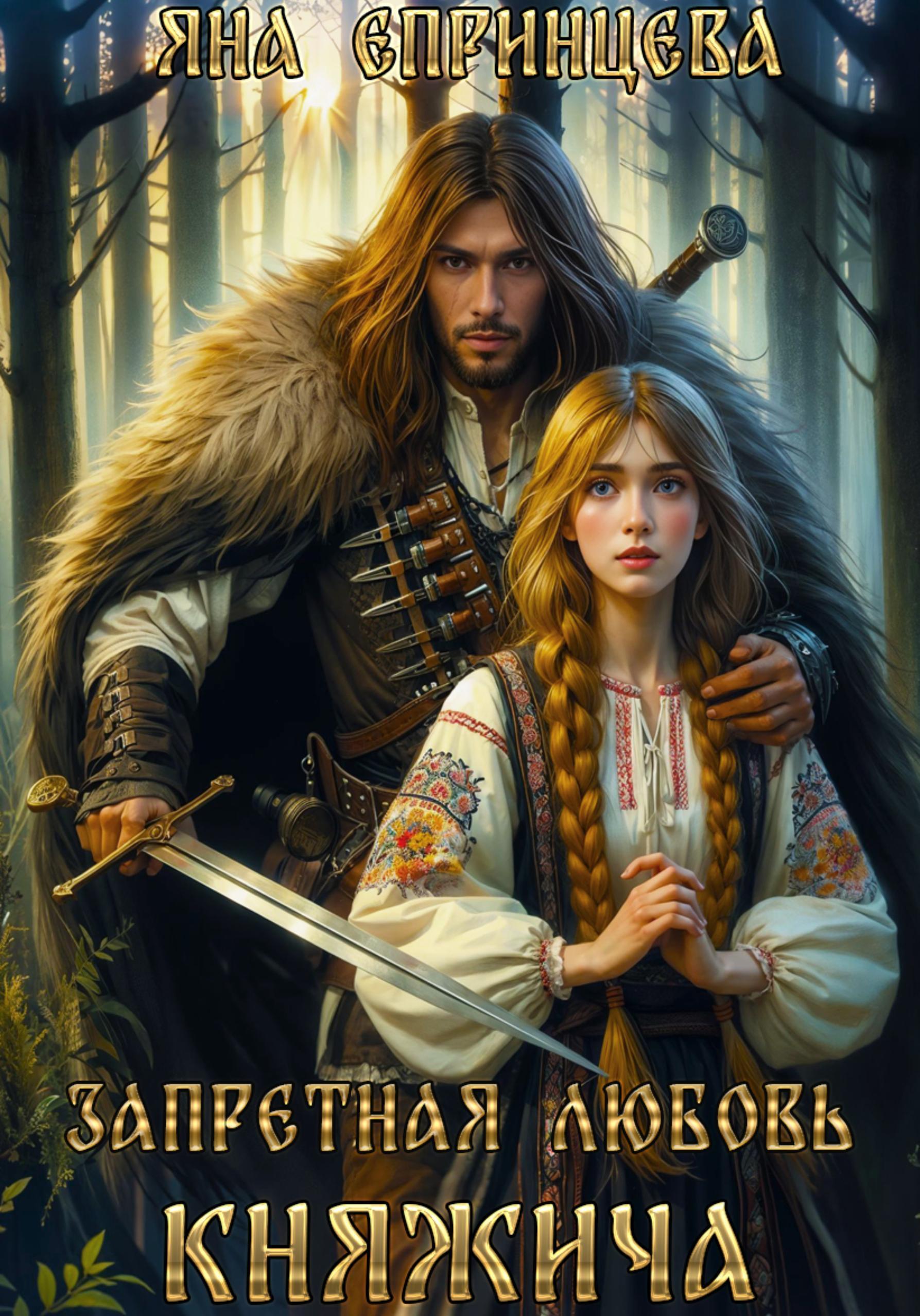 Обложка книги «Запретная любовь княжича»
