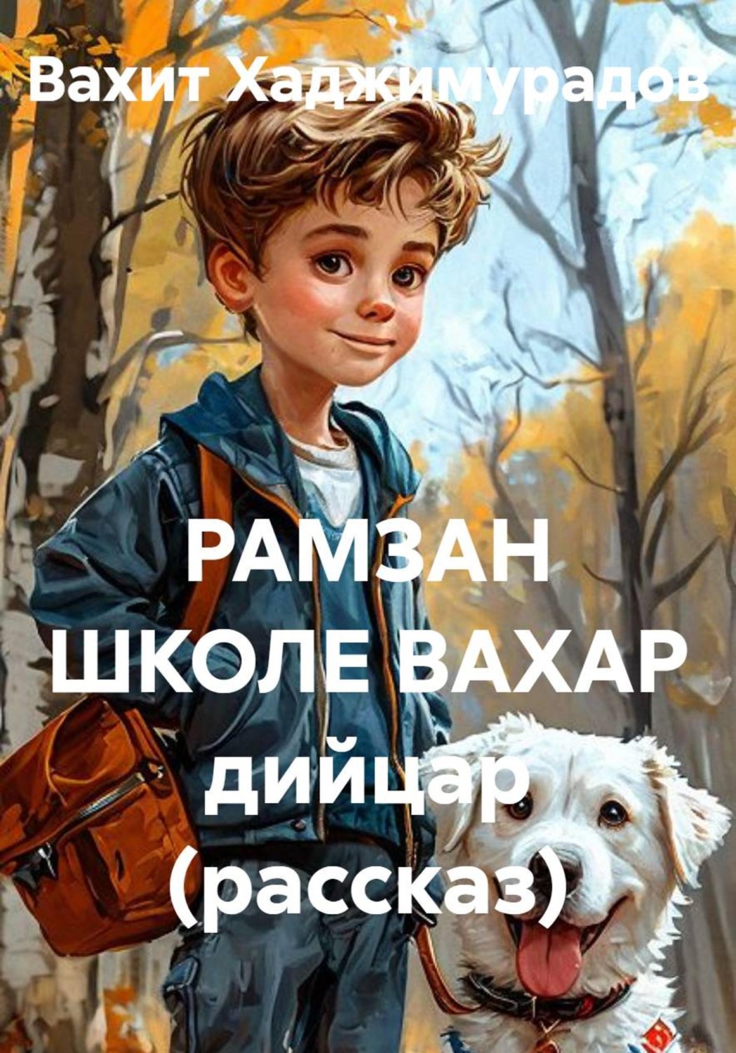 Обложка книги «РАМЗАН ШКОЛЕ ВАХАР дийцар (рассказ)»