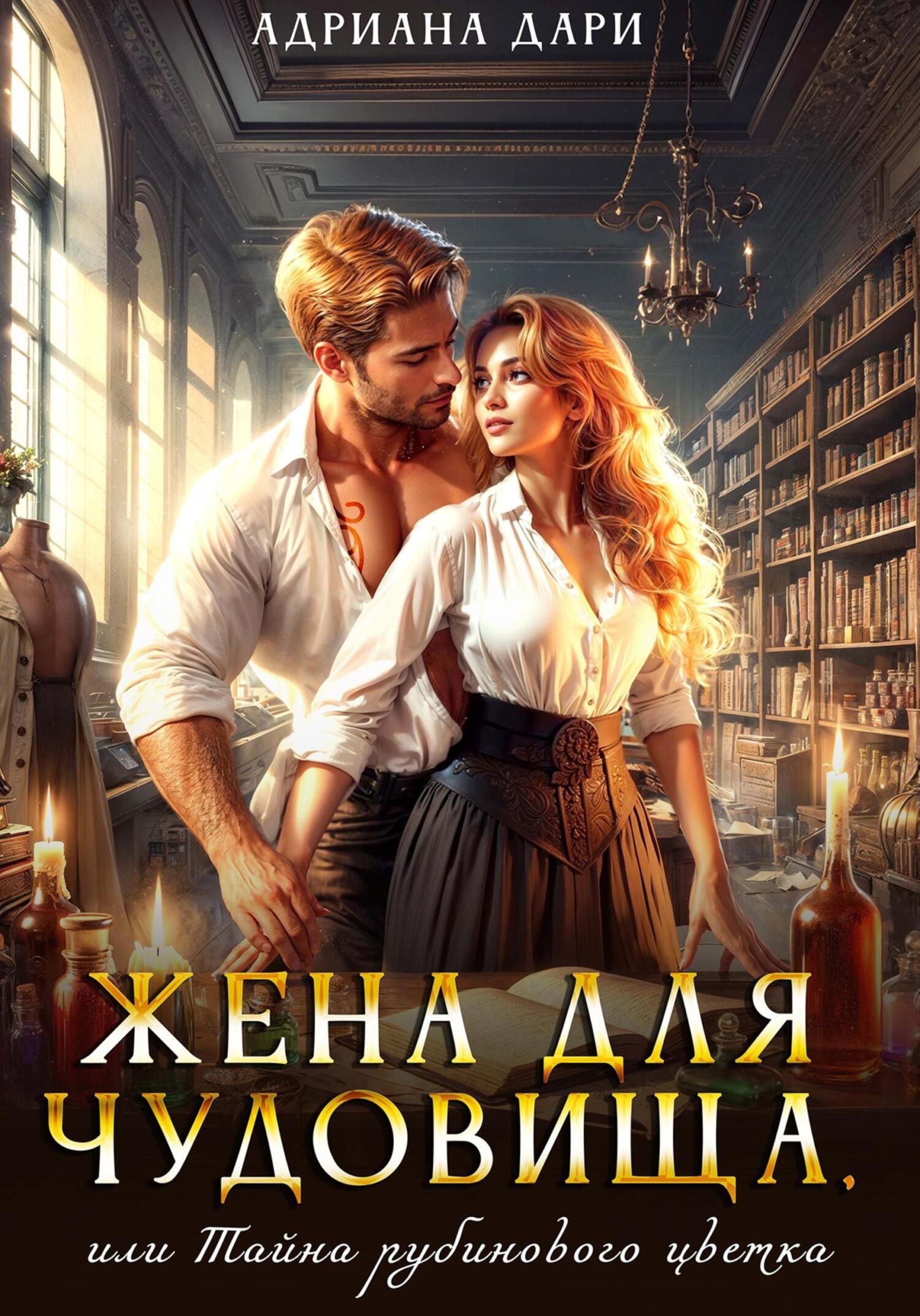 Обложка книги «Жена для Чудовища, или Тайна рубинового цветка»
