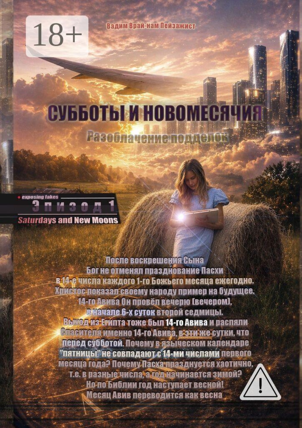 Обложка книги «Субботы и Новомесячия. Эпизод 1. Разоблачение подделок»