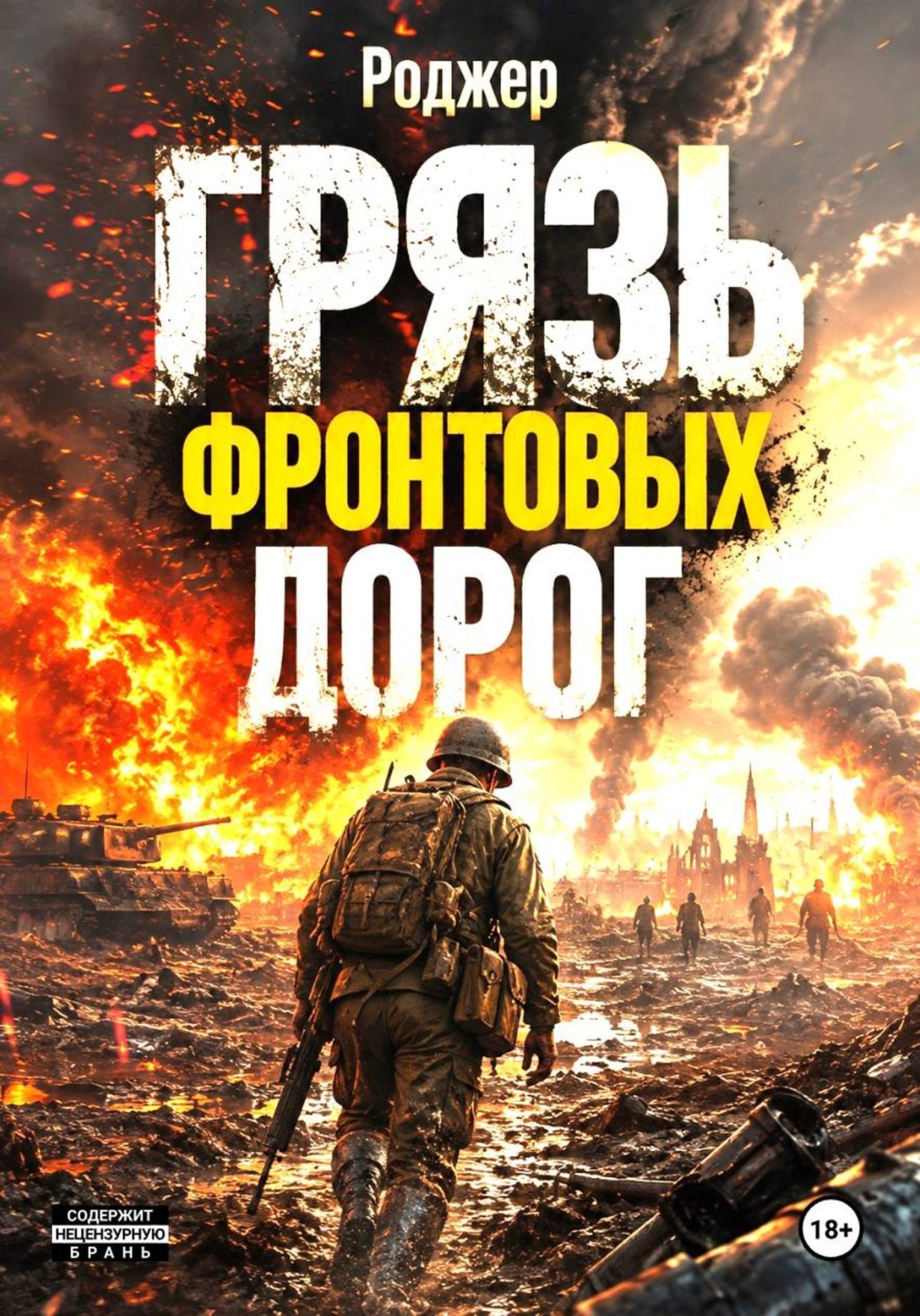 Обложка книги «Грязь фронтовых дорог»