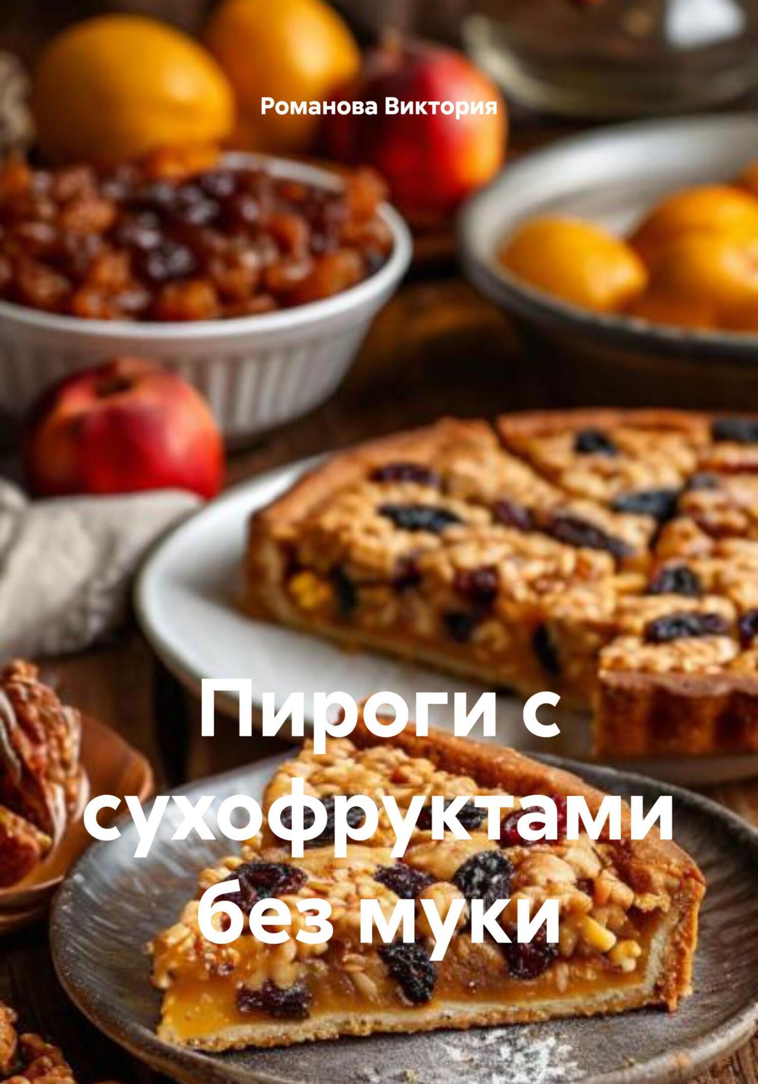 Обложка книги «Пироги с сухофруктами без муки»