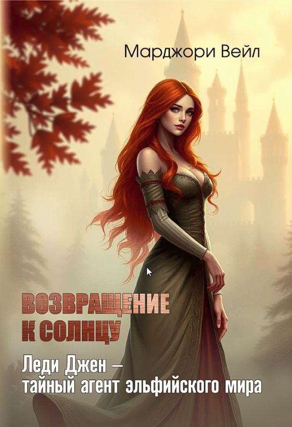 Обложка книги «Леди Джен – тайный агент эльфийского мира. Возвращение к солнцу.»