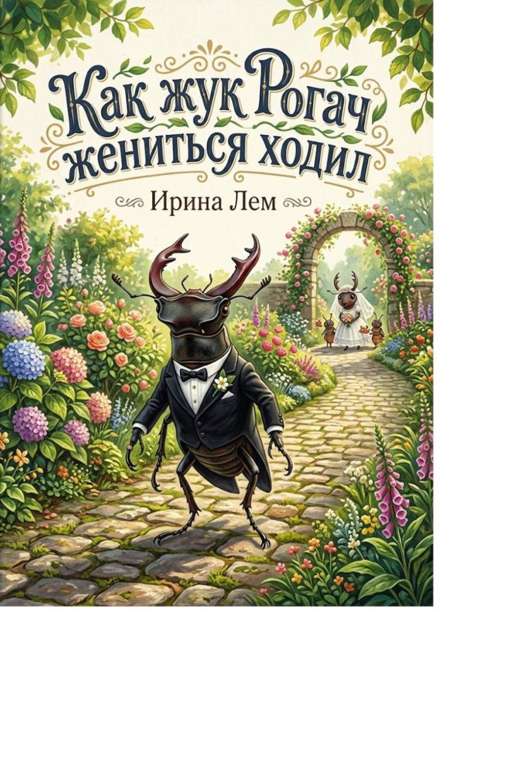 Обложка книги «Как жук Рогач жениться ходил»