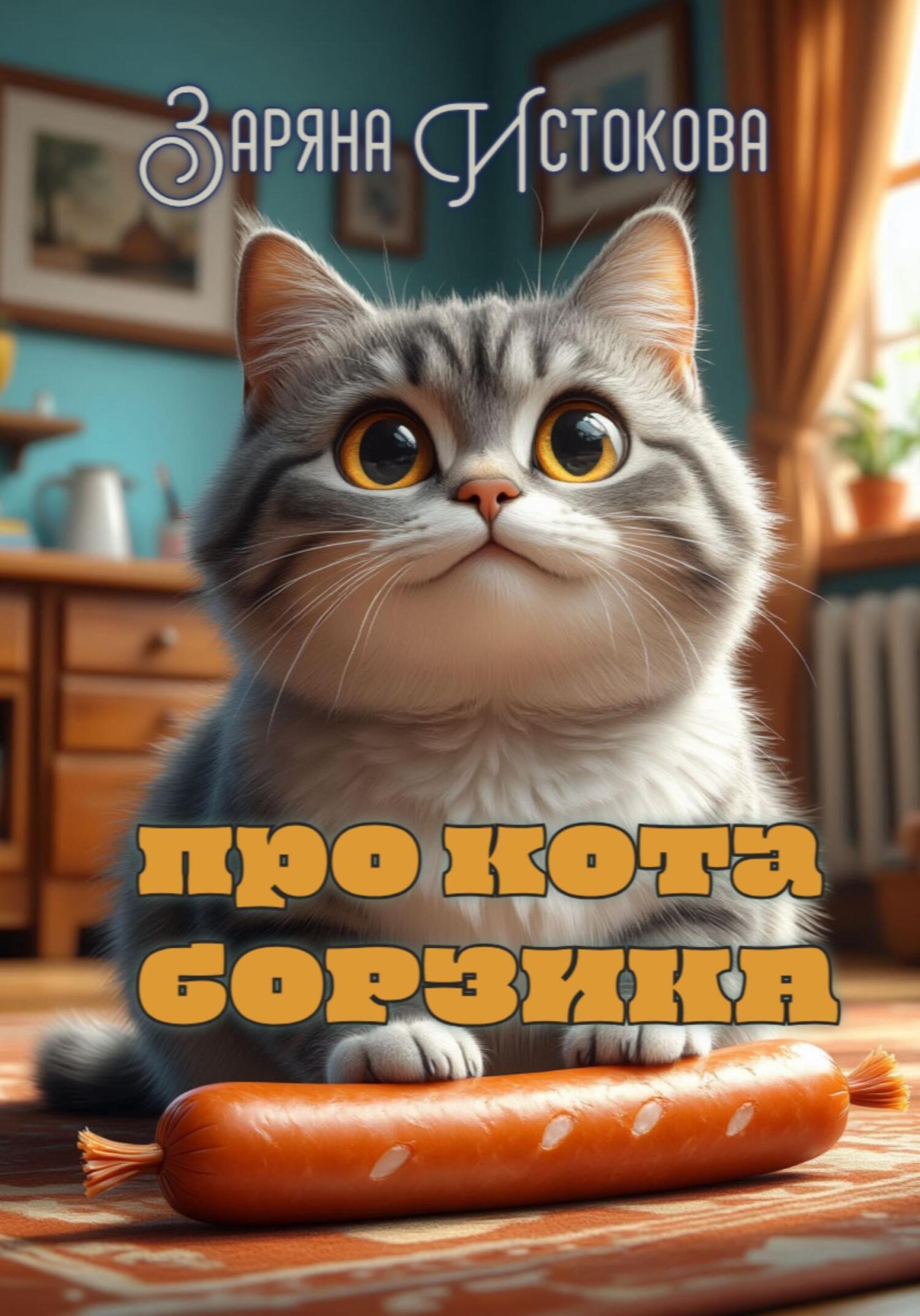 Обложка книги «Про кота Борзика»