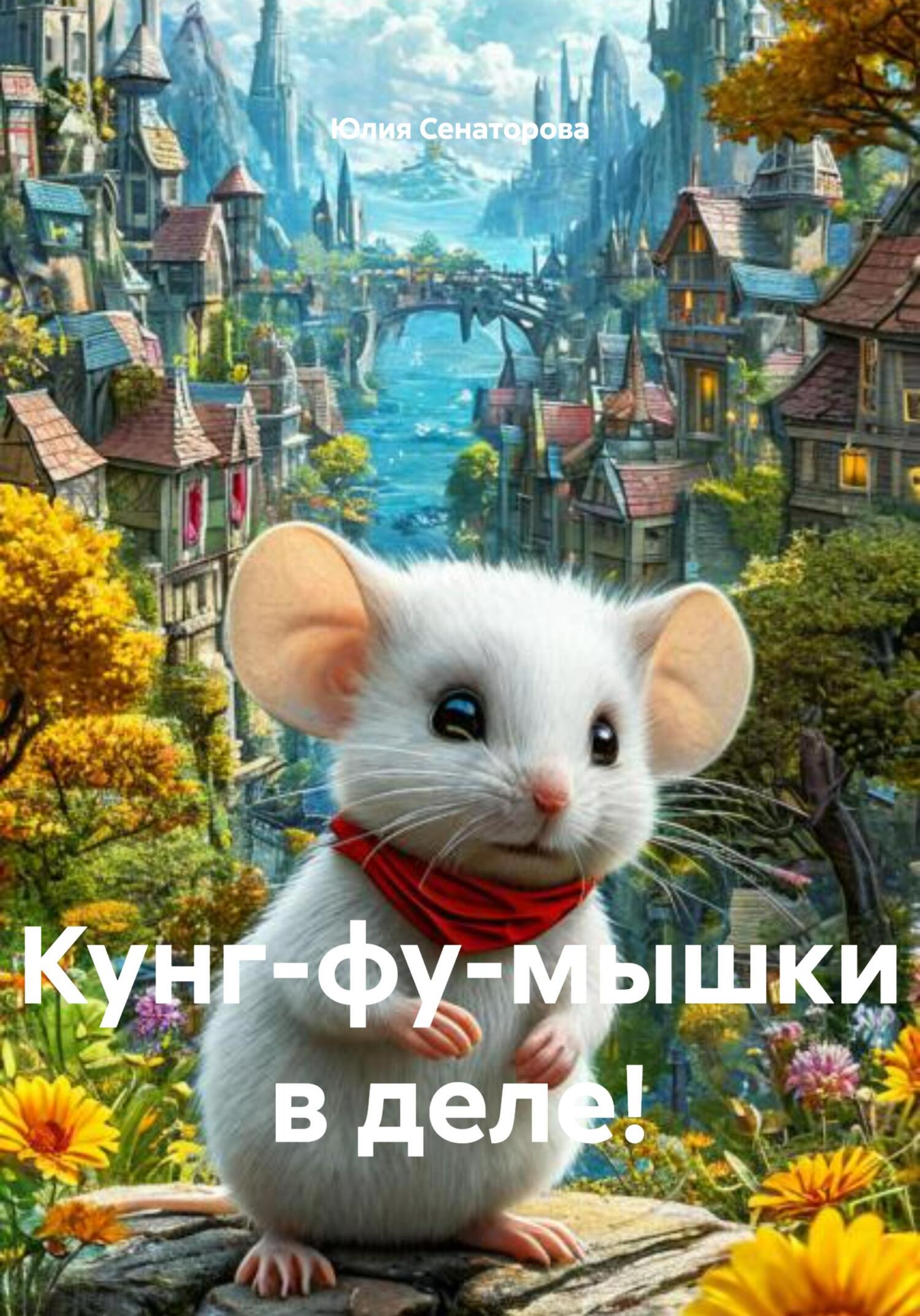 Обложка книги «Кунг-фу-мышки в деле!»