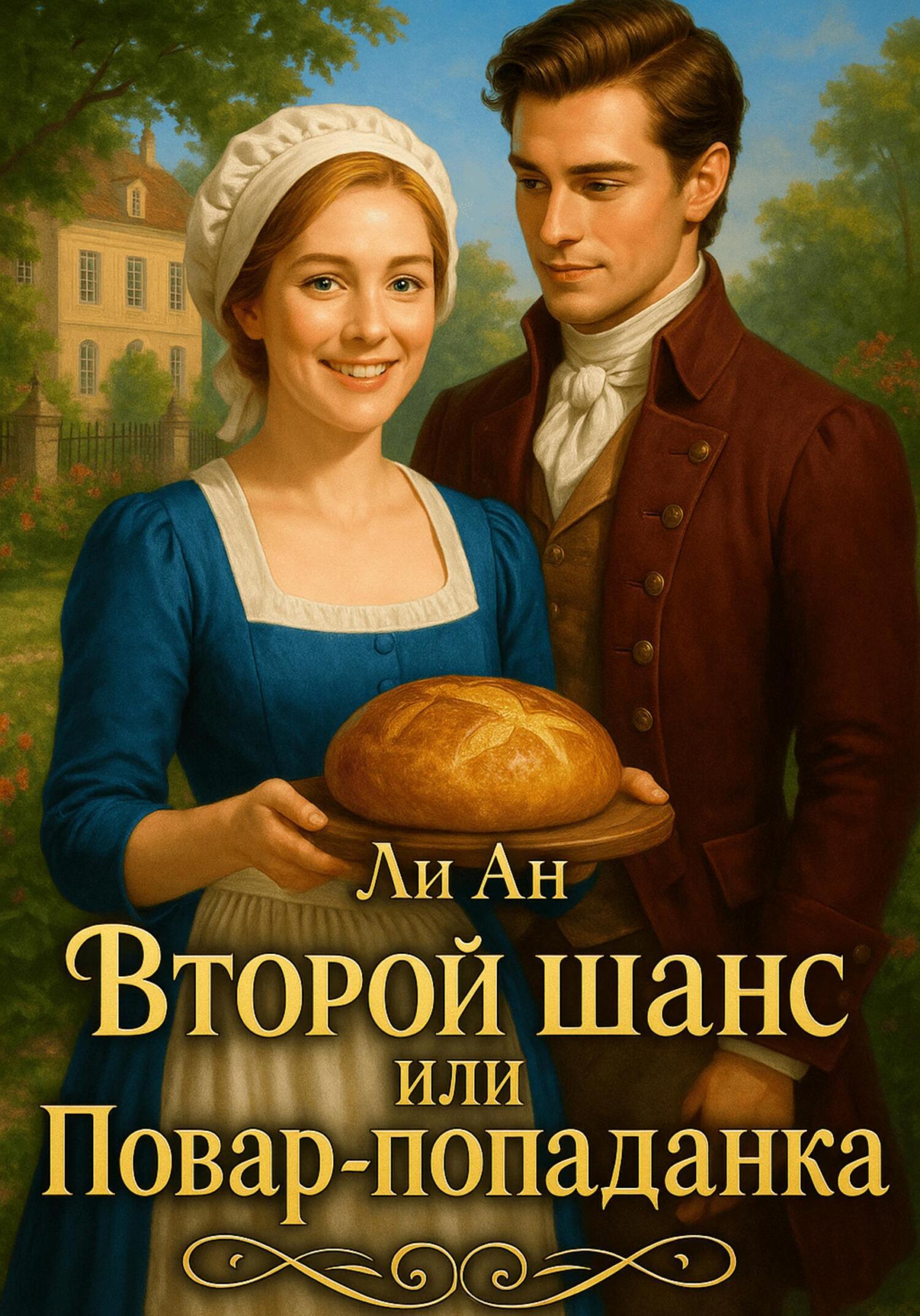 Обложка книги «Второй шанс или повар-попаданка»