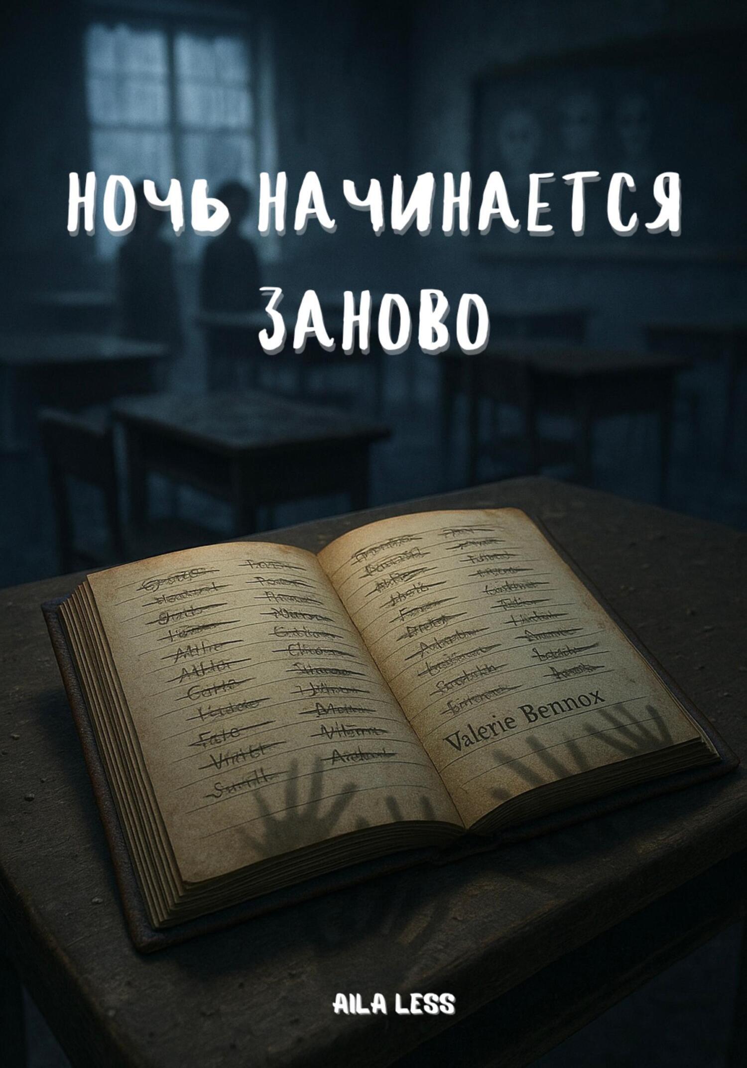 Обложка книги «Ночь начинается заново»