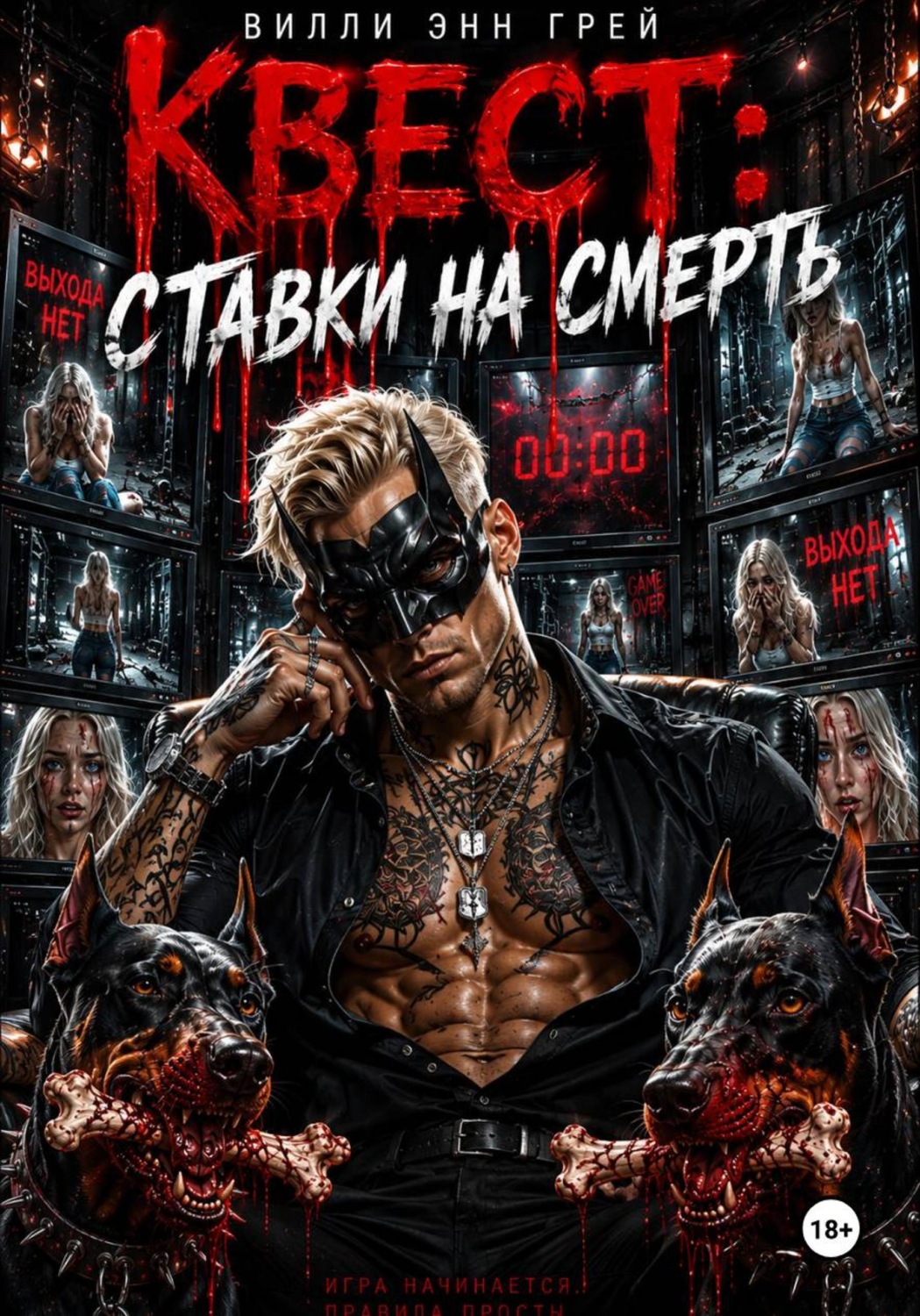 Обложка книги «Квест: ставки на смерть»