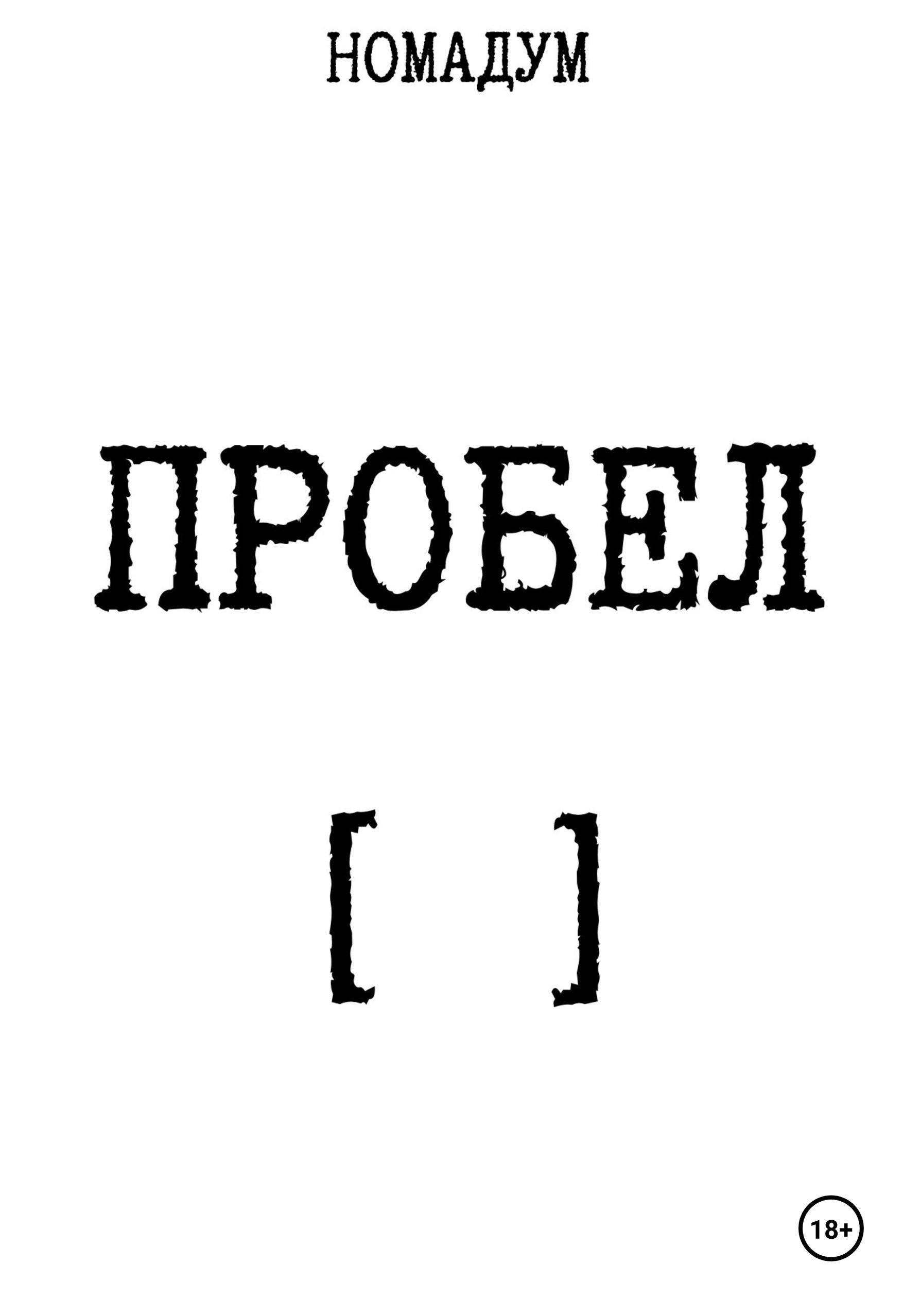 Обложка книги «Пробел»