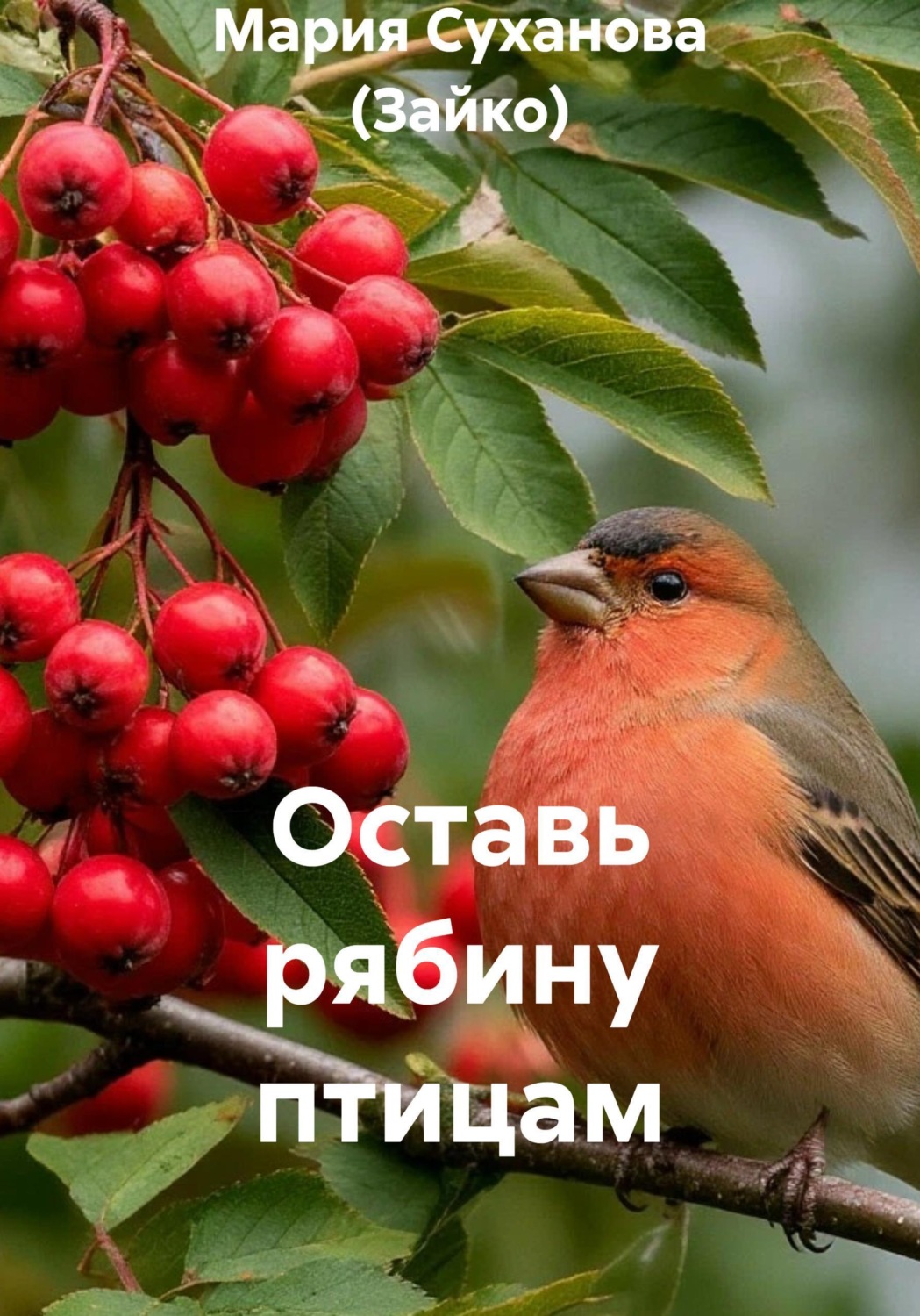 Обложка книги «Оставь рябину птицам»