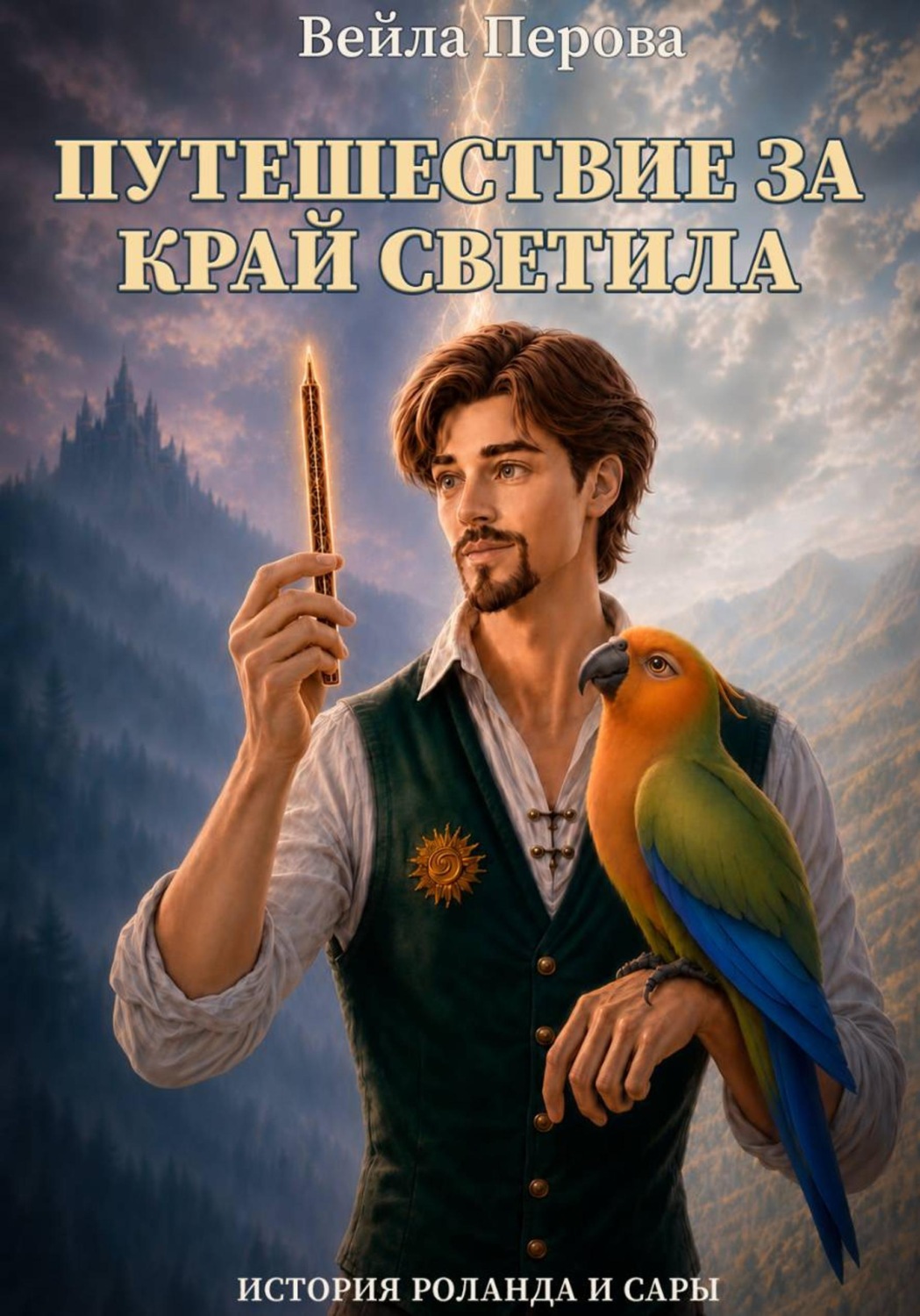 Обложка книги «Роланд и Сара: путешествие за Край Светила»