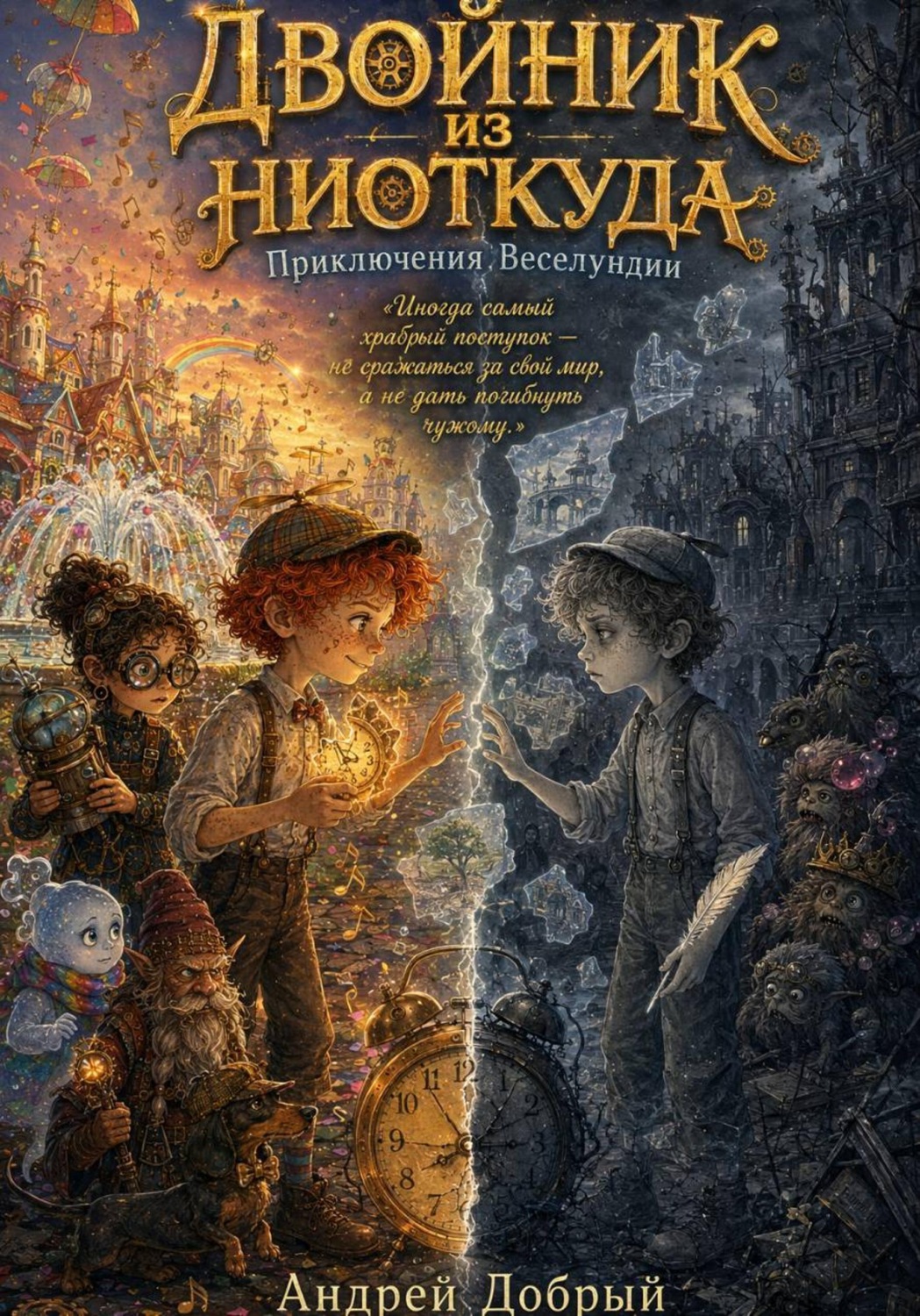 Обложка книги «Двойник из Ниоткуда»