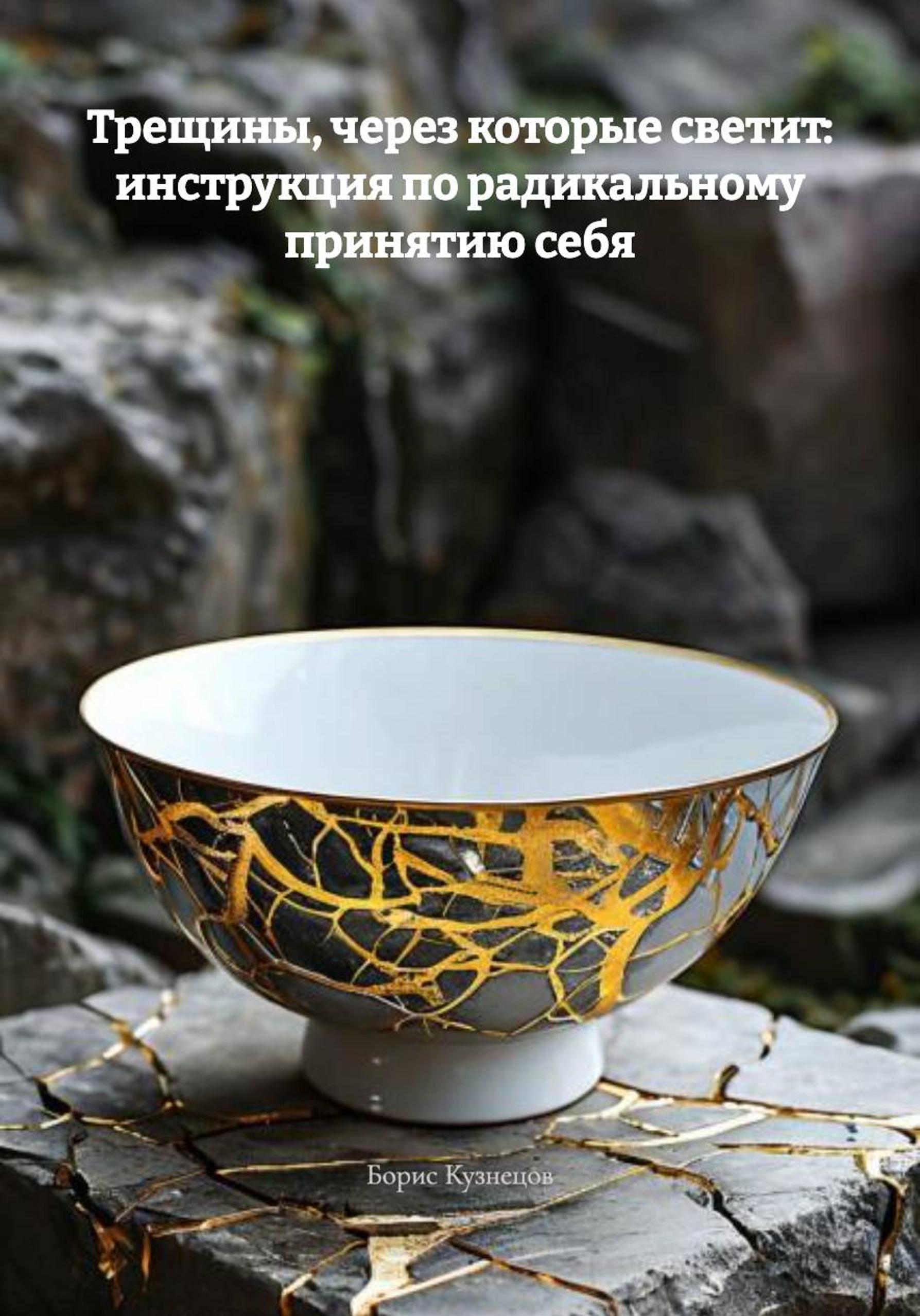 Обложка книги «Трещины, через которые светит: инструкция по радикальному принятию себя»