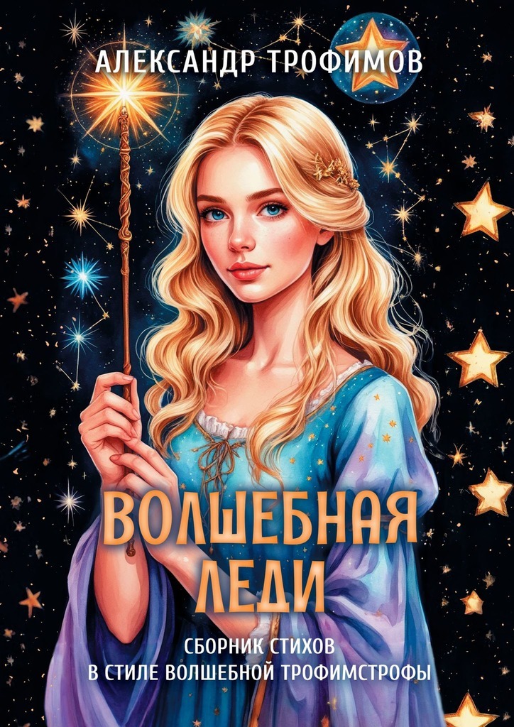Обложка книги «Волшебная леди. Сборник стихов в стиле волшебной трофимстрофы»
