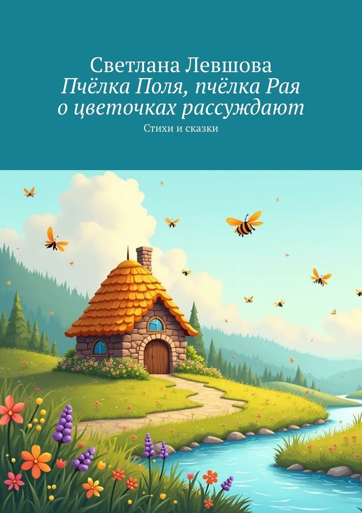 Обложка книги «Пчёлка Поля, пчёлка Рая о цветочках рассуждают. Стихи и сказки»