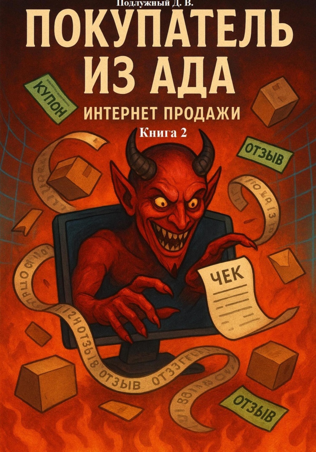 Обложка книги «Покупатель из ада. Интернет продажи. Книга 2»