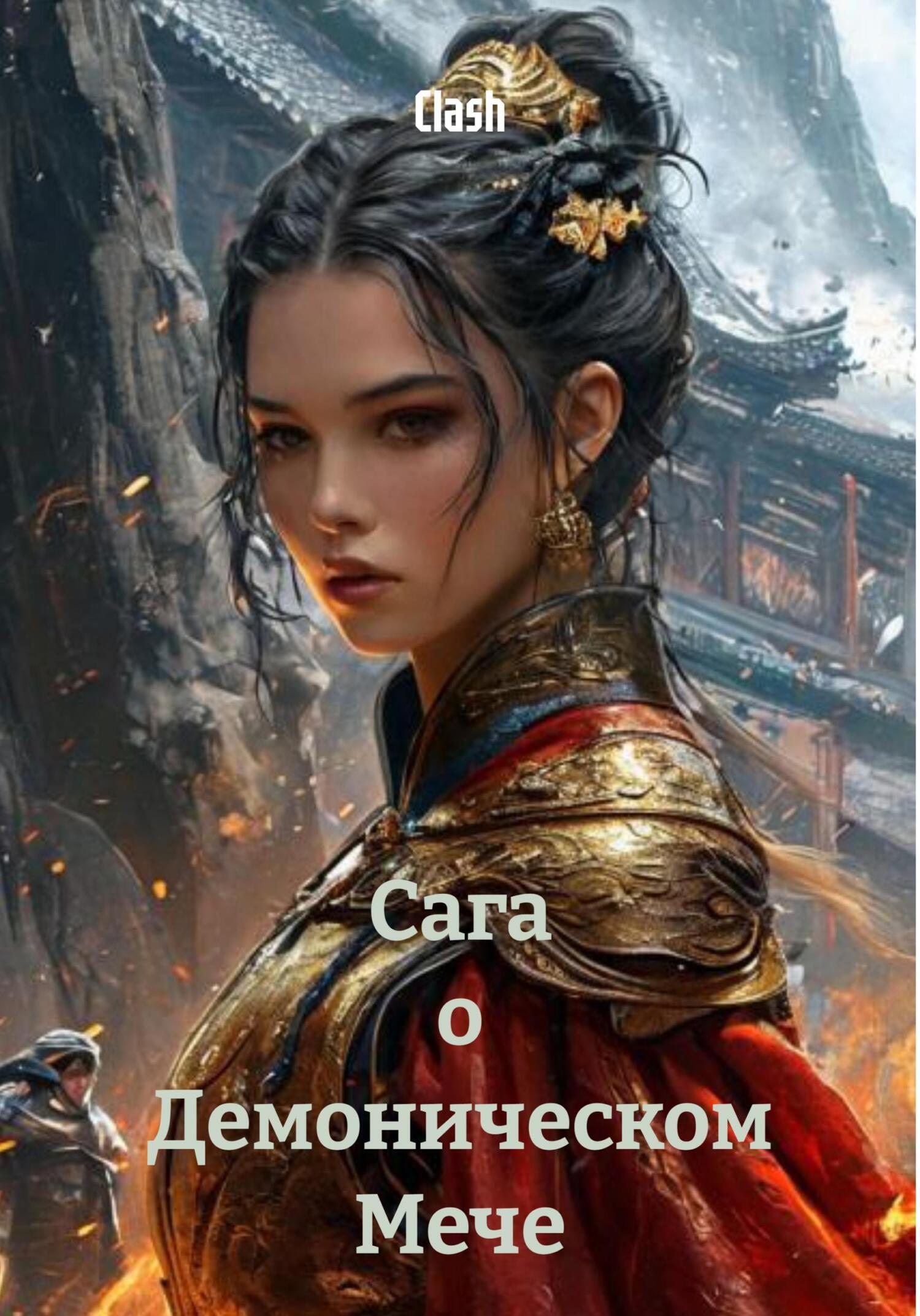 Обложка книги «Сага о Демоническом Мече»