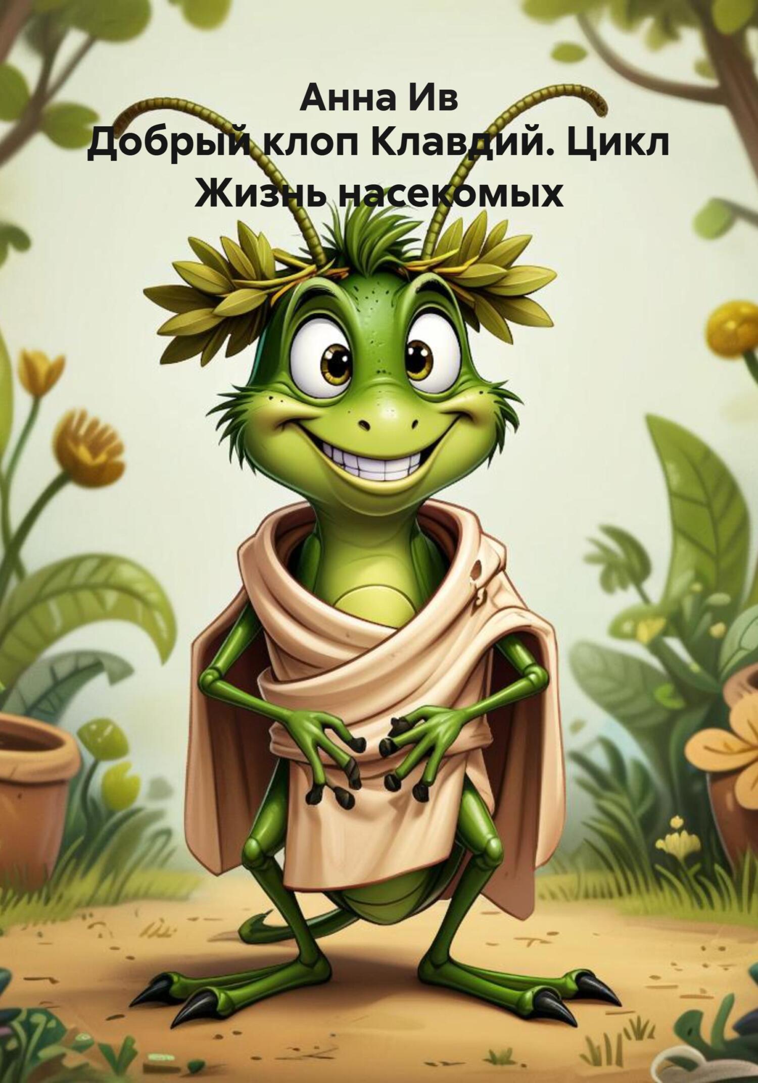 Обложка книги «Добрый клоп Клавдий. Цикл Жизнь насекомых»