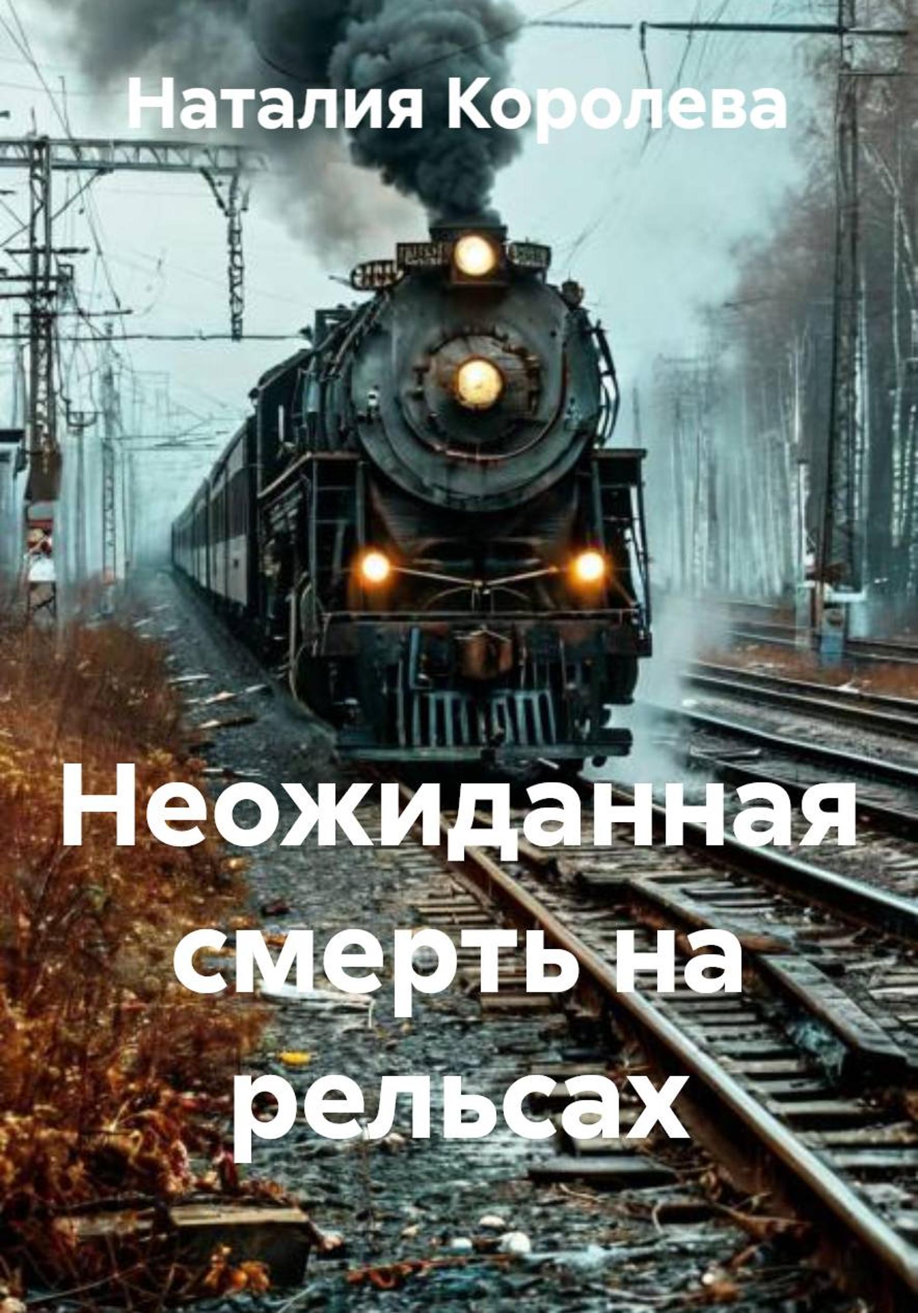 Обложка книги «Неожиданная смерть на рельсах»