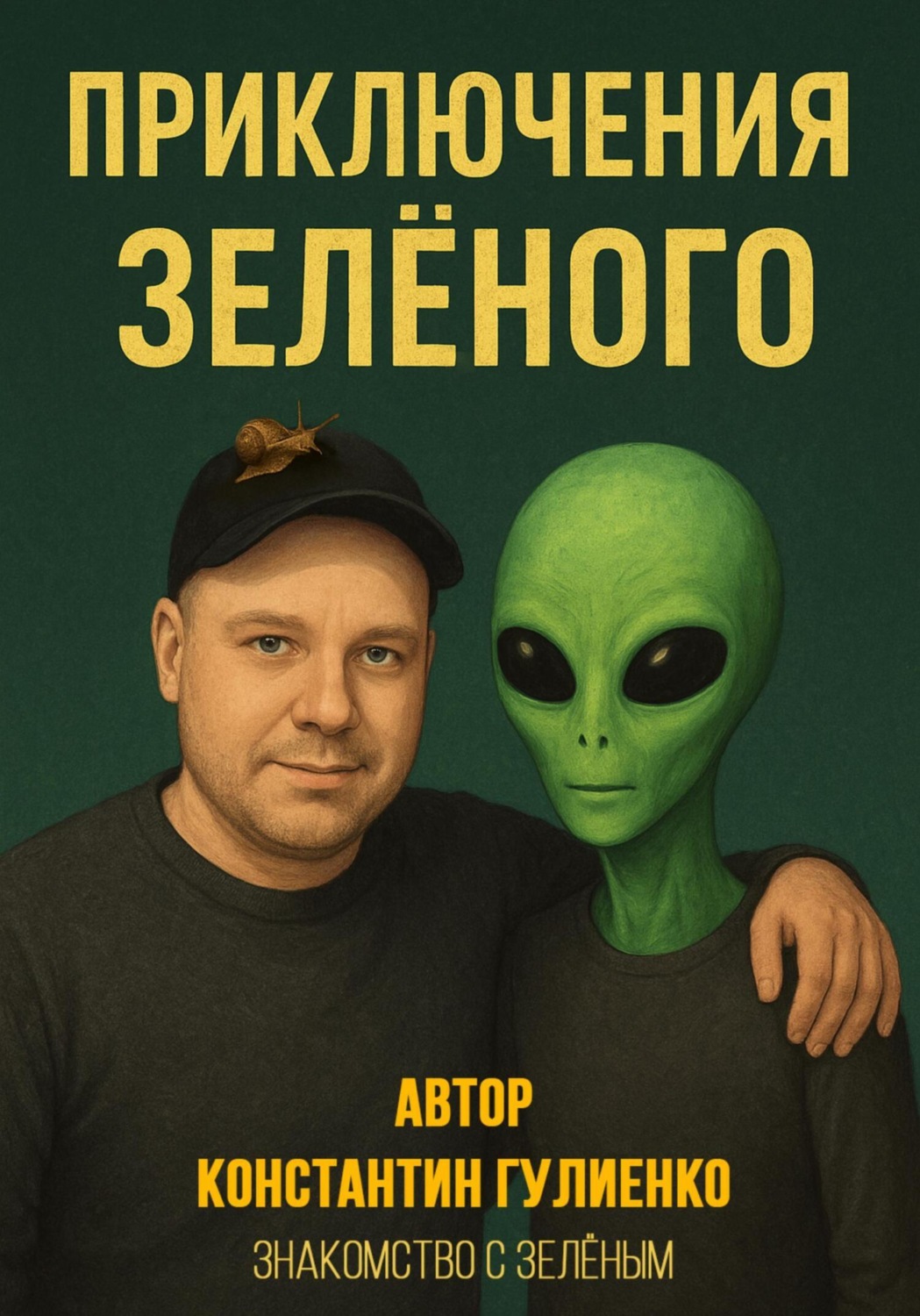 Обложка книги «Приключения Зелёного. Эпизод 1: Знакомство с Зелёным»