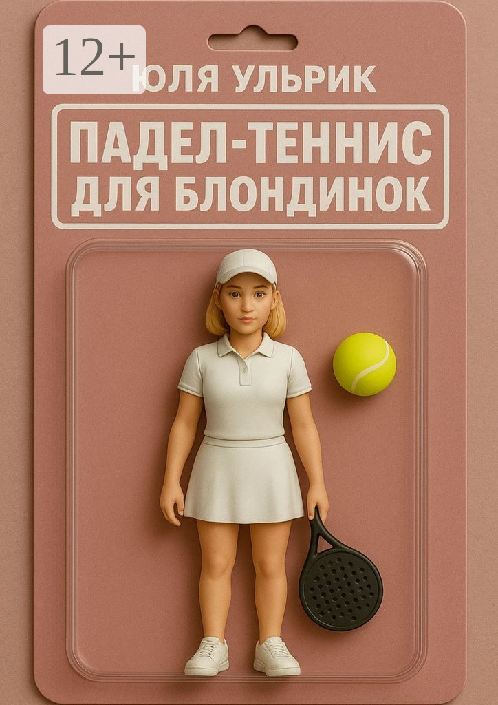 Обложка книги «Падел-теннис для блондинок»