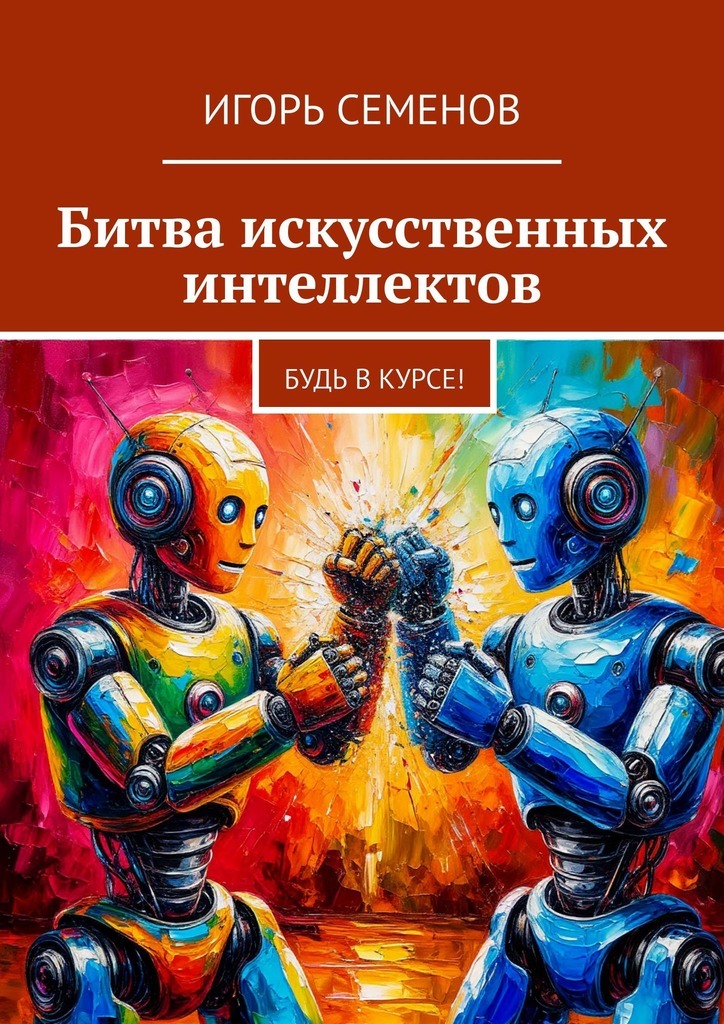 Обложка книги «Битва искусственных интеллектов. Будь в курсе!»