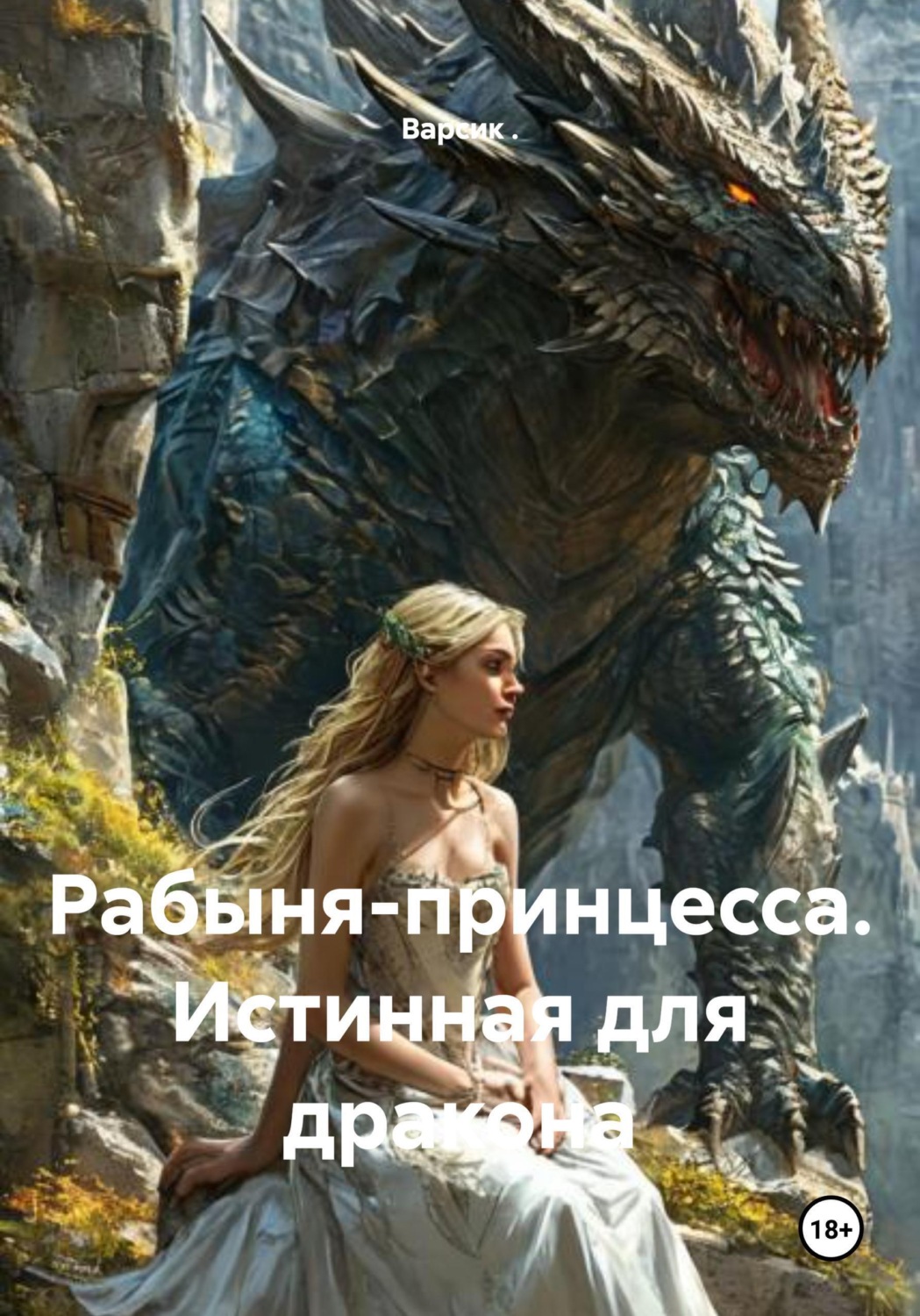 Обложка книги «Рабыня-принцесса. Истинная для дракона»