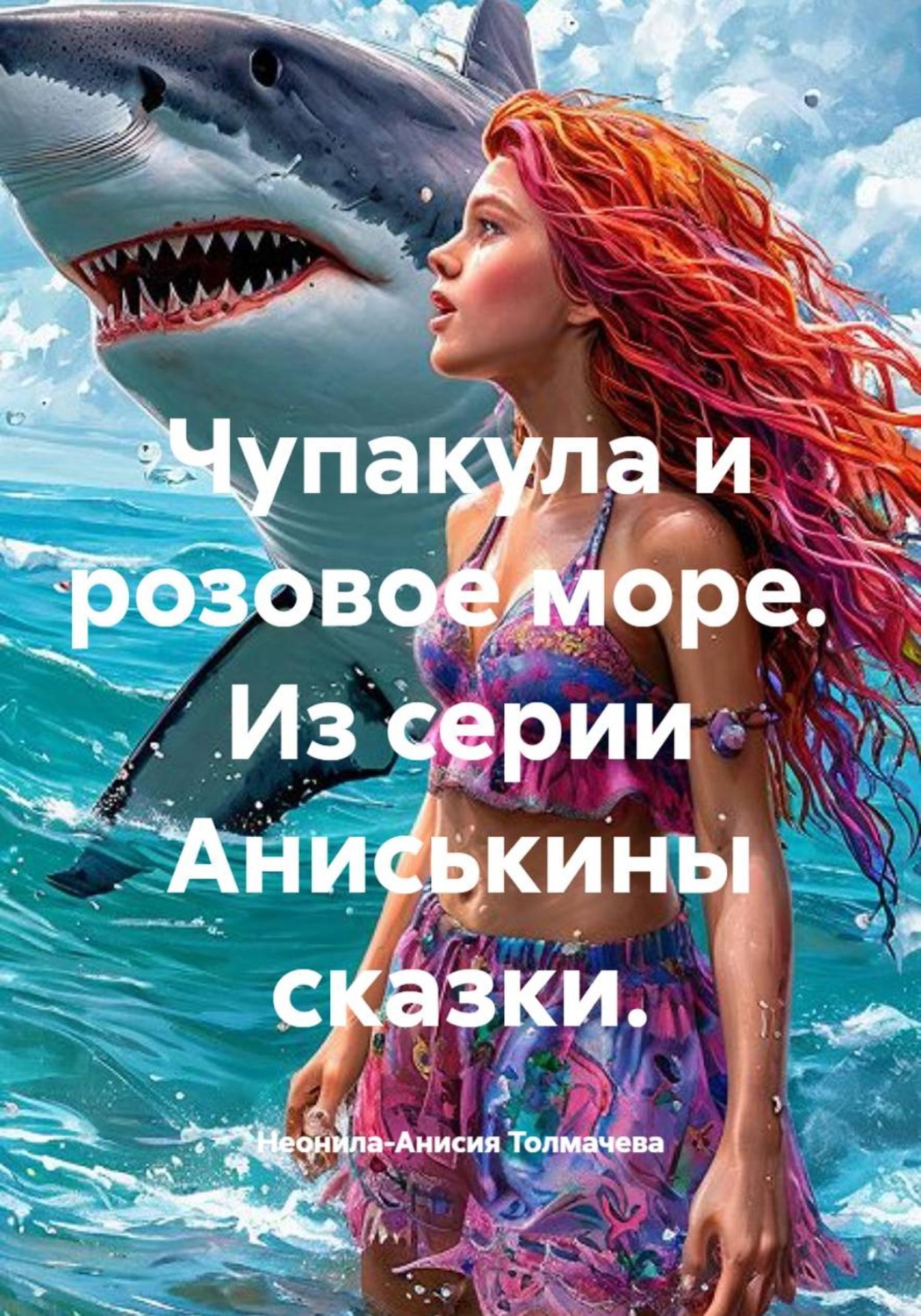 Обложка книги «Чупакула и розовое море. Из серии Аниськины сказки.»