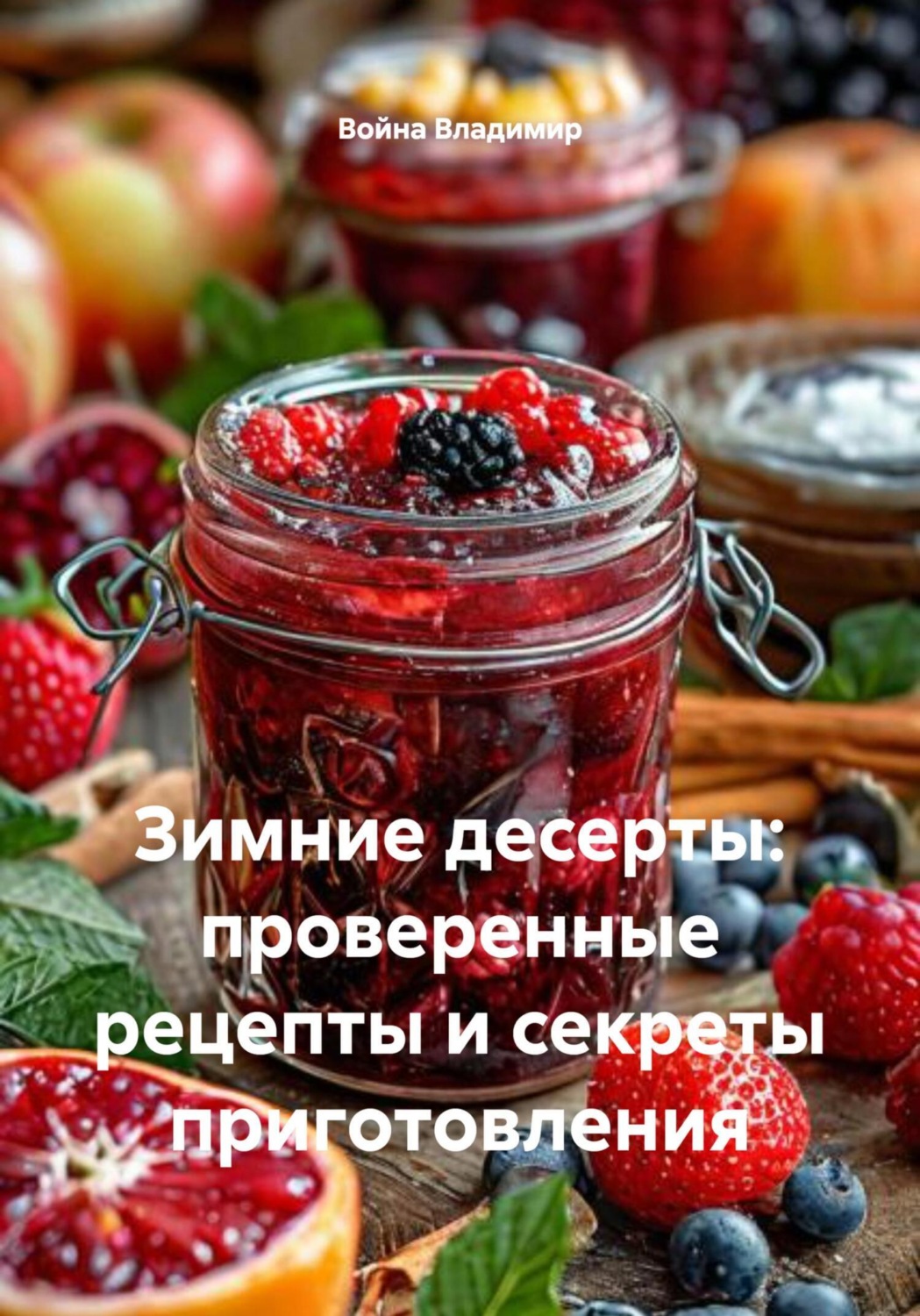 Обложка книги «Зимние десерты: проверенные рецепты и секреты приготовления»