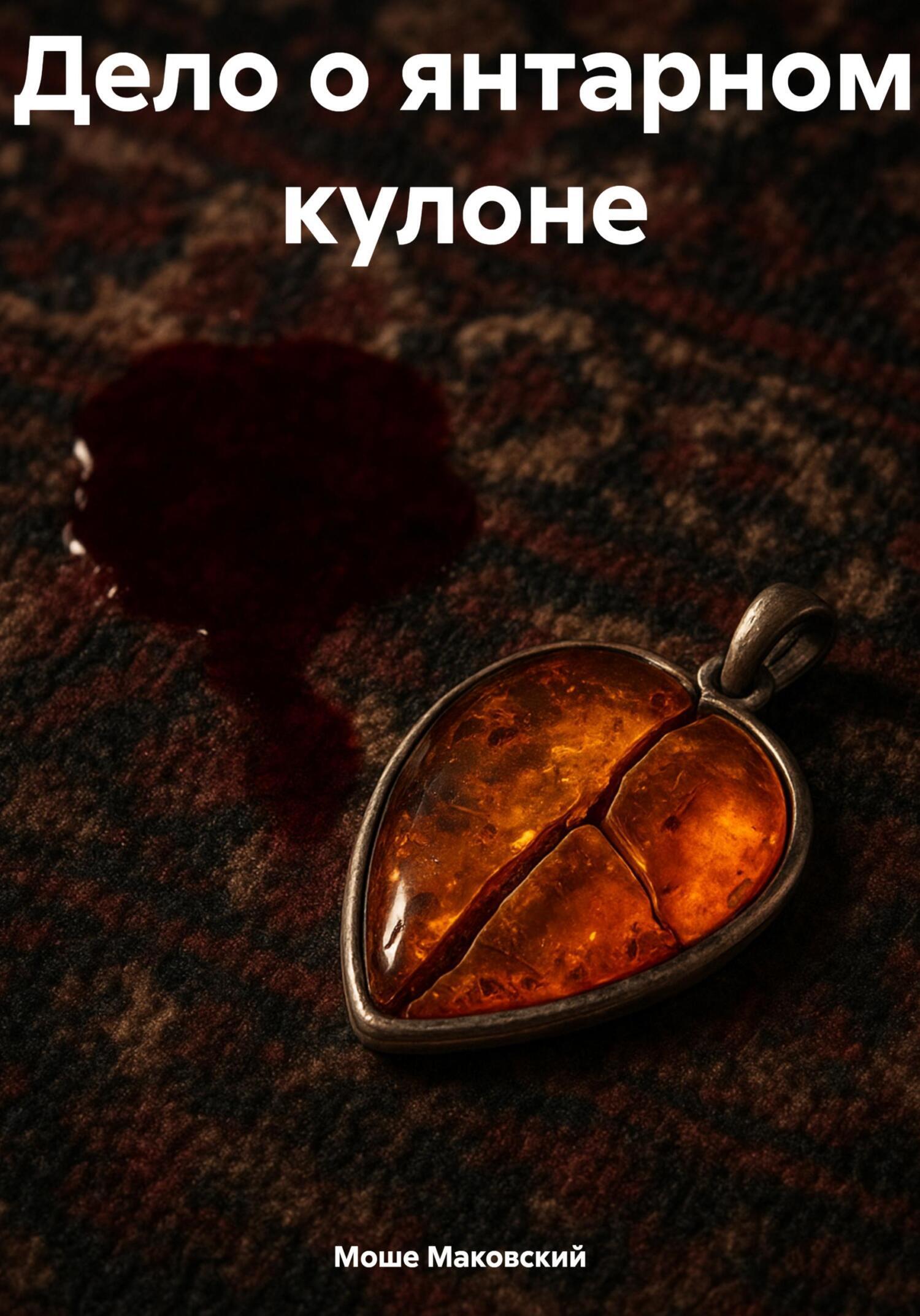 Обложка книги «Дело о янтарном кулоне»