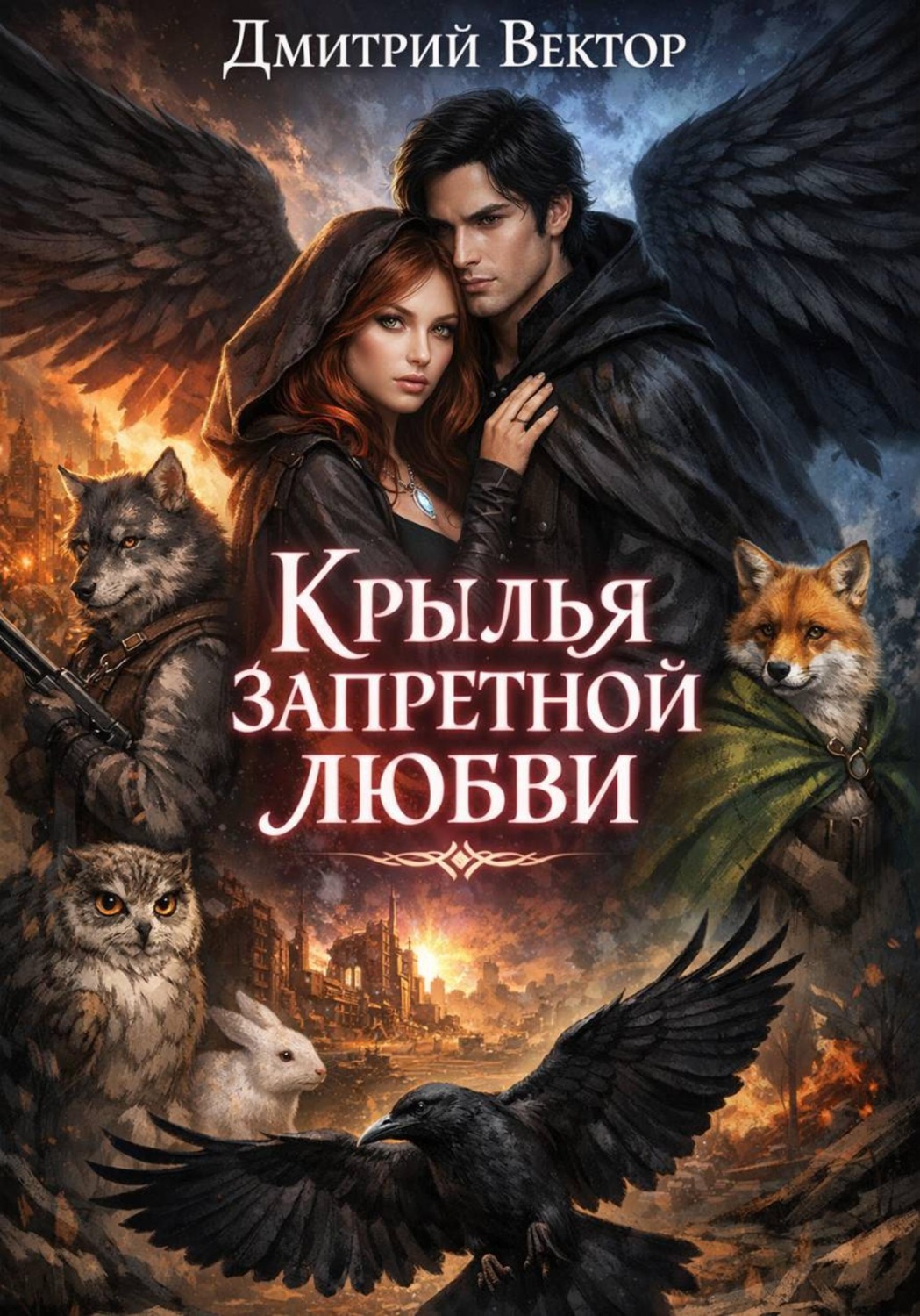 Обложка книги «Крылья запретной любви»