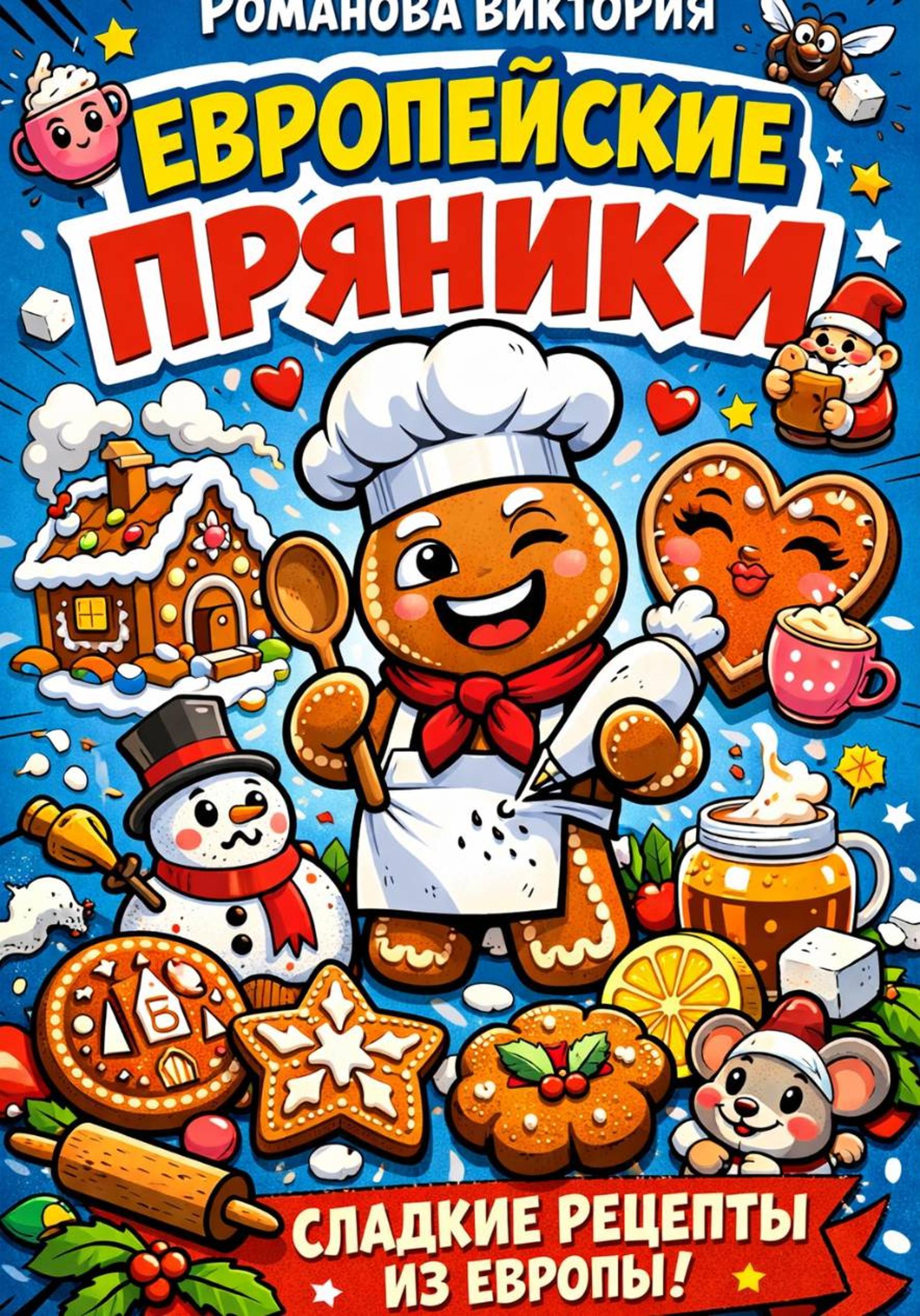 Обложка книги «Европейские пряники»