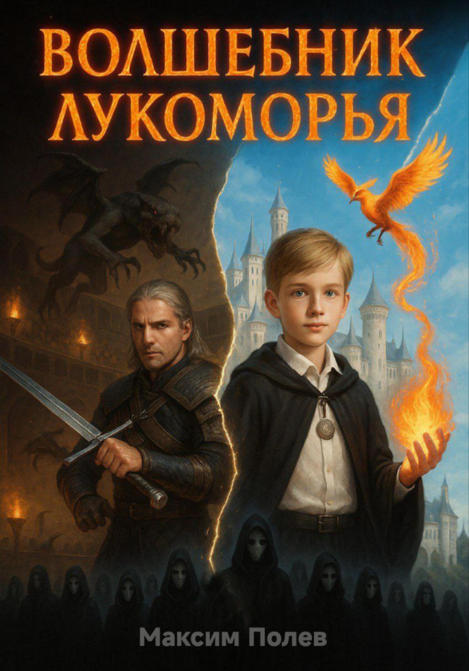 Обложка книги «Волшебник Лукоморья.»