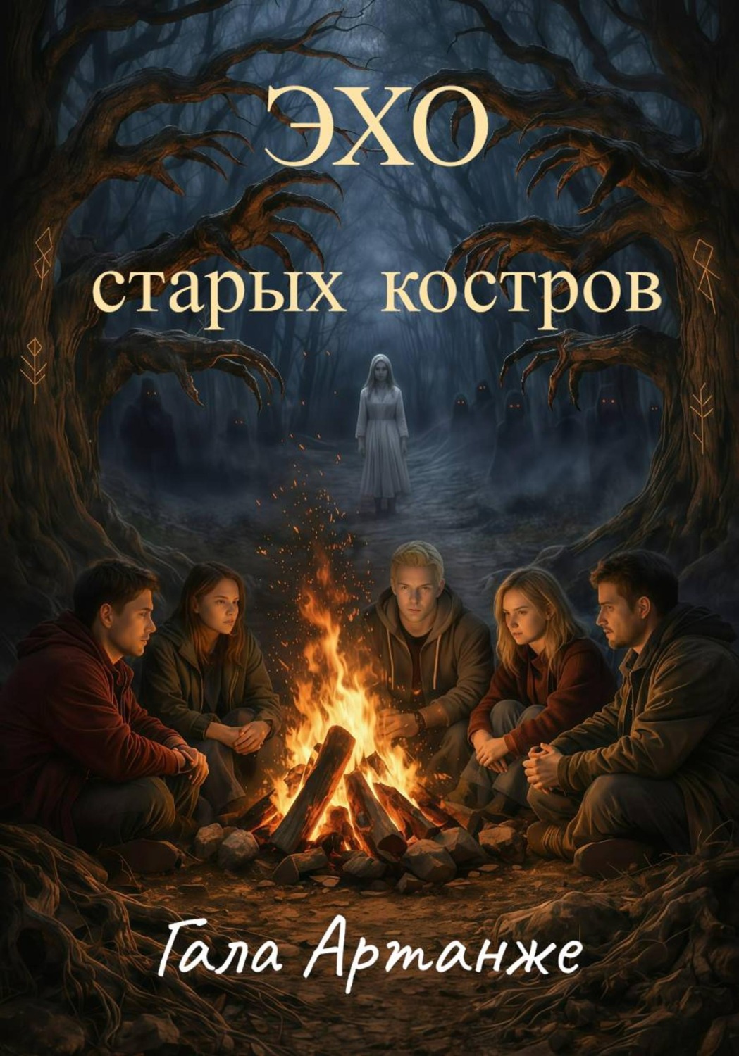 Обложка книги «Эхо старых костров»